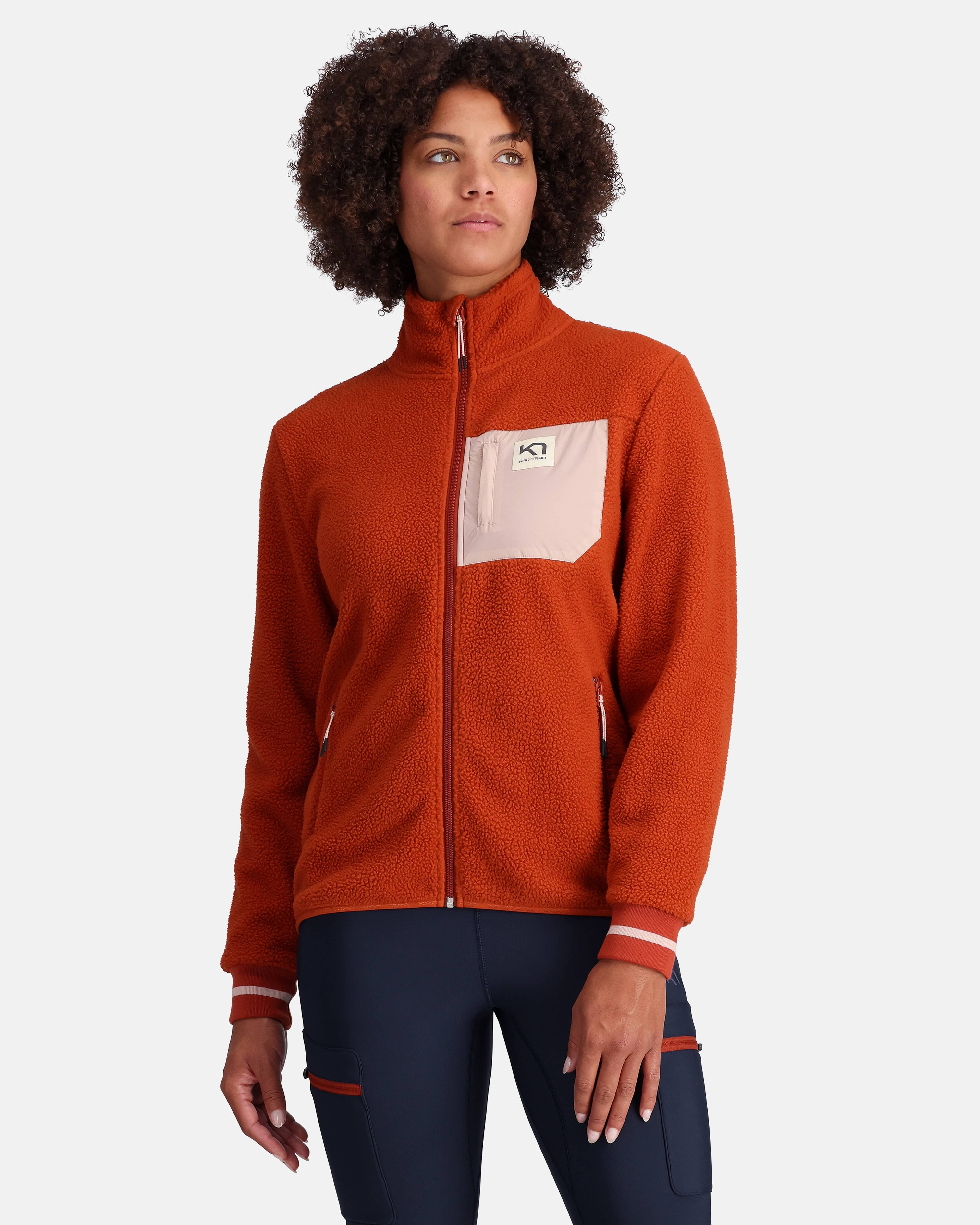 Rothe Midlayer Fleece Jacket - MAPLE