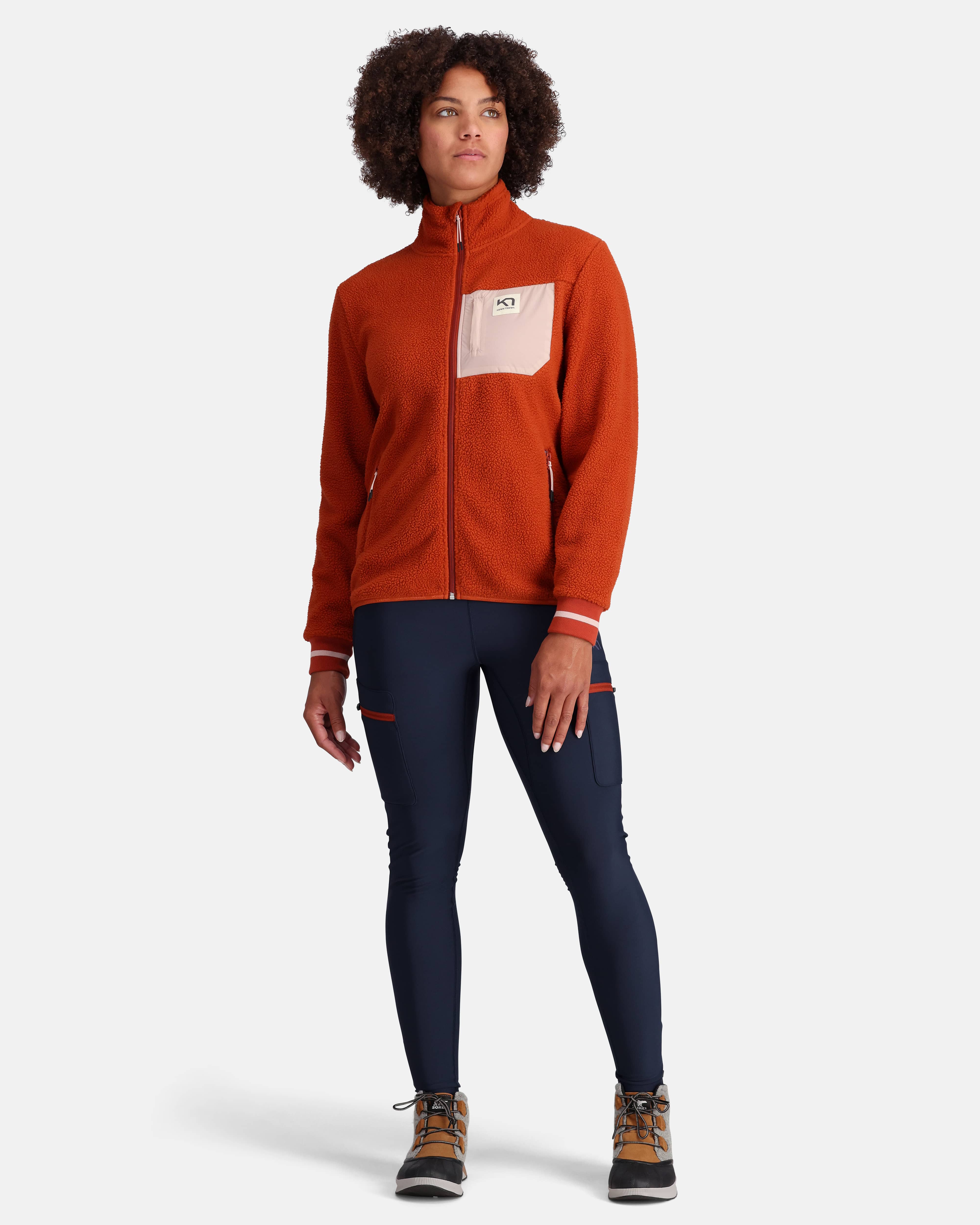 Rothe Midlayer Fleece Jacket - MAPLE