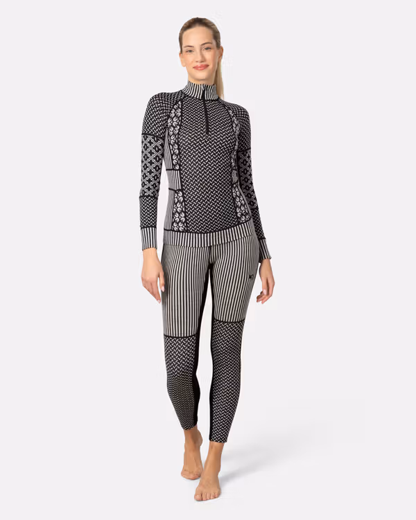 Smekker Half Zip Base Layer - 100% Merino Wool
