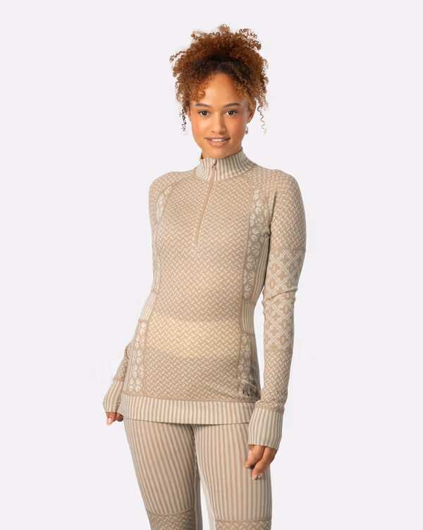 Smekker Half Zip Base Layer - 100% Merino Wool