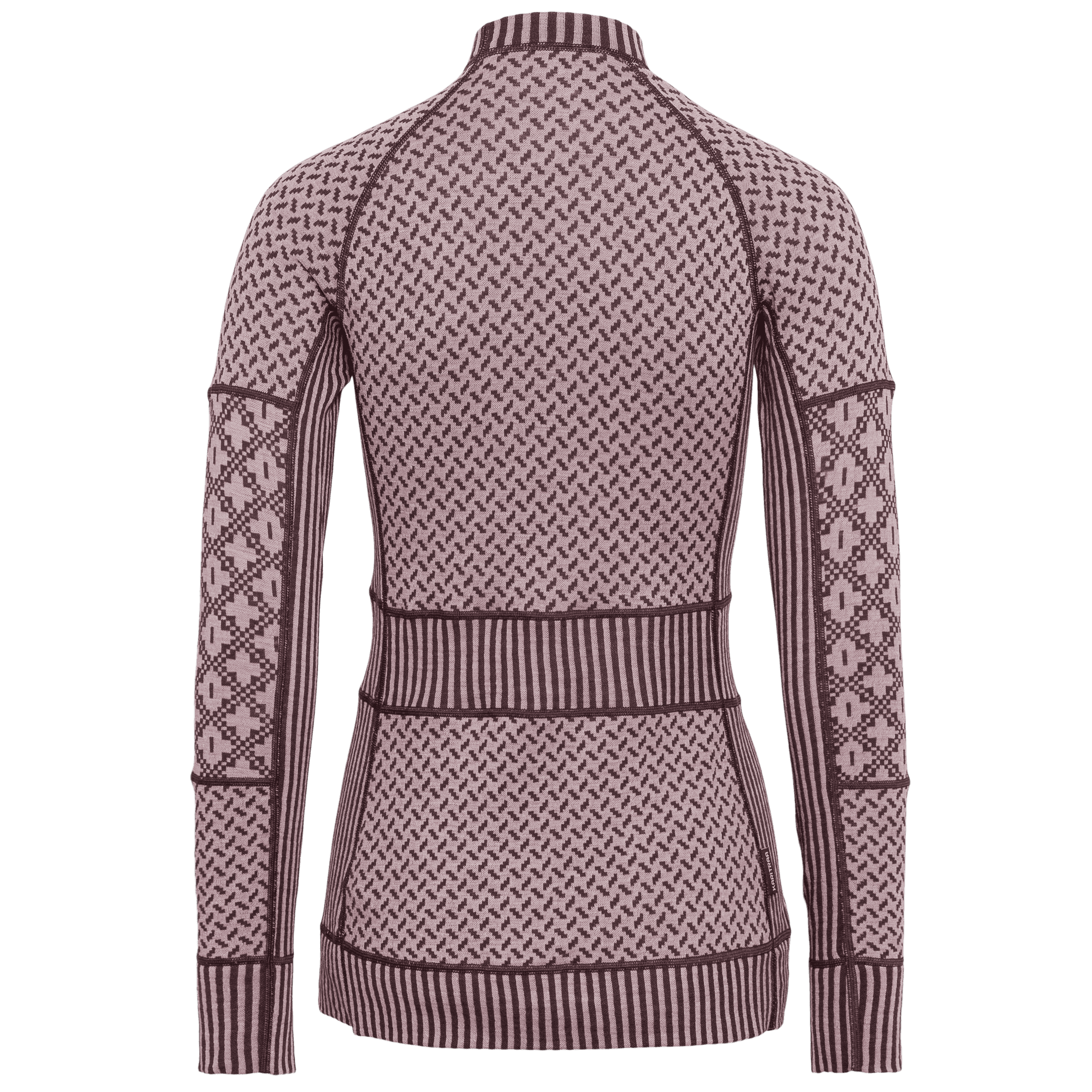 Smekker Long Sleeve Baselayer - 100% Merino Wool - COCOA POWDER