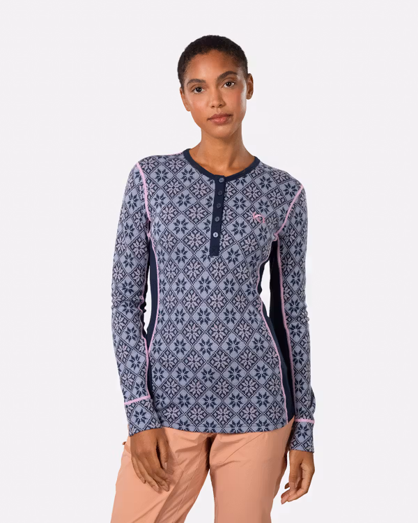 Rose Long Sleeve Baselayer - 100% Merino Wool