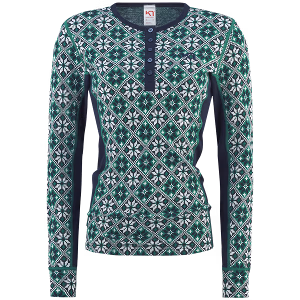 Rose Long Sleeve Baselayer - 100% Merino Wool