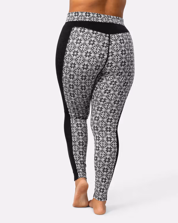 Rose High Waist Base Layer Pants - 100% Merino Wool