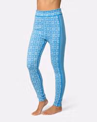 Rose High Waist Base Layer Pants - 100% Merino Wool