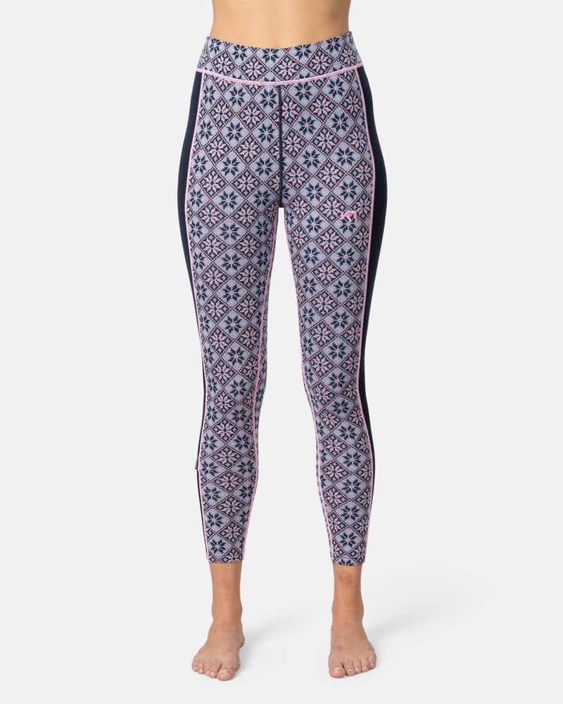 Rose High Waisted Baselayer Pants - 100% Merino Wool