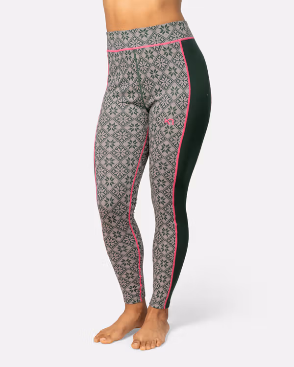 Rose High Waist Base Layer Pants - 100% Merino Wool