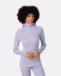 Rose Base Layer Hoodie - 100% Merino Wool