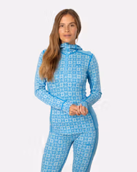 Rose Base Layer Hoodie - 100% Merino Wool