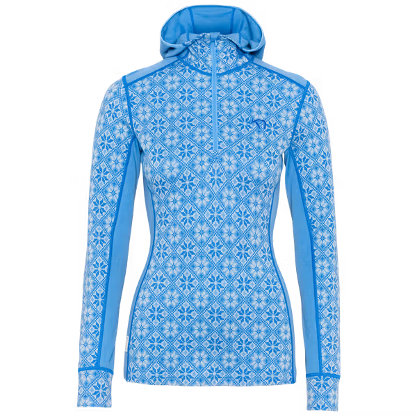 Rose Base Layer Hoodie - 100% Merino Wool
