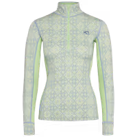 Rose Half Zip Base Layer Top - 100% Merino Wool