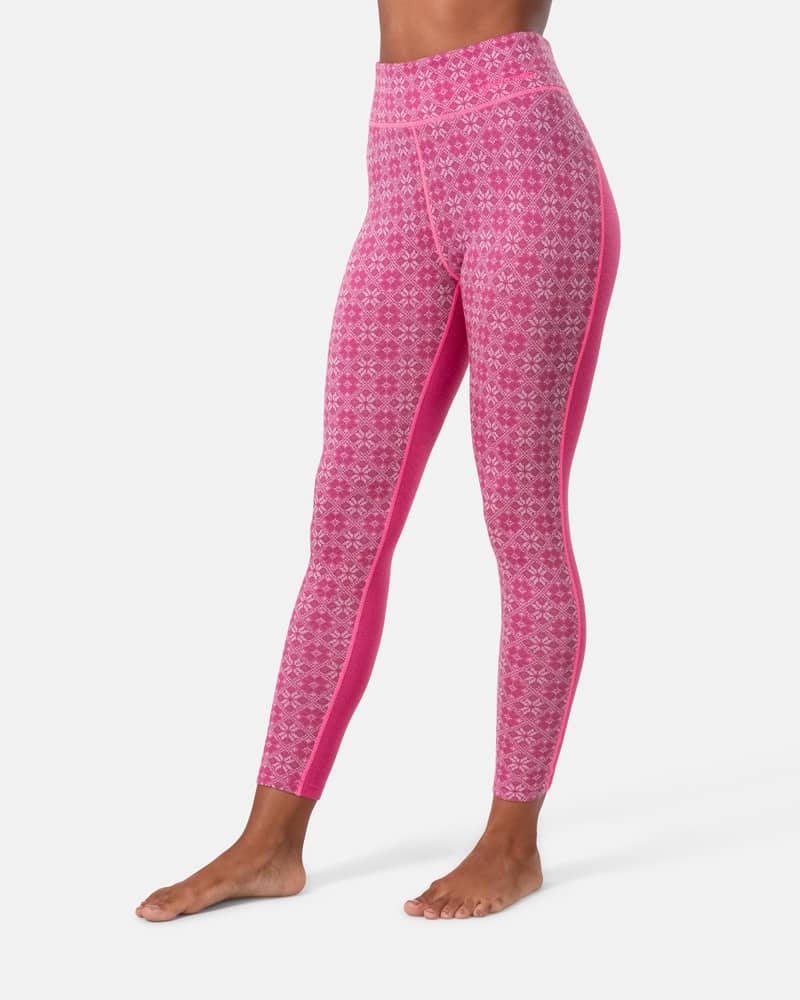 Rose Light Base Layer Pants - High Waisted