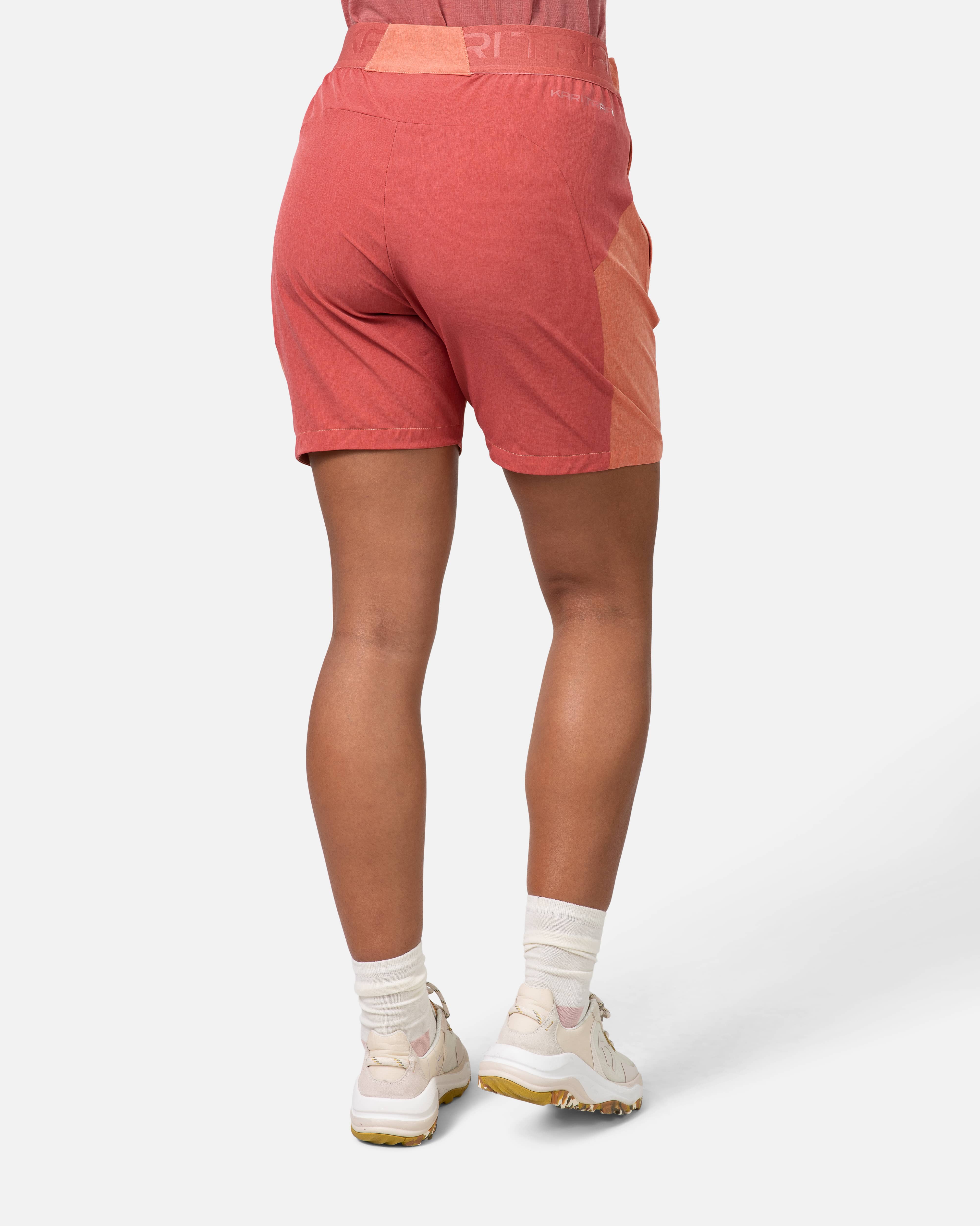 Sanne Trail Shorts 7In - Peach