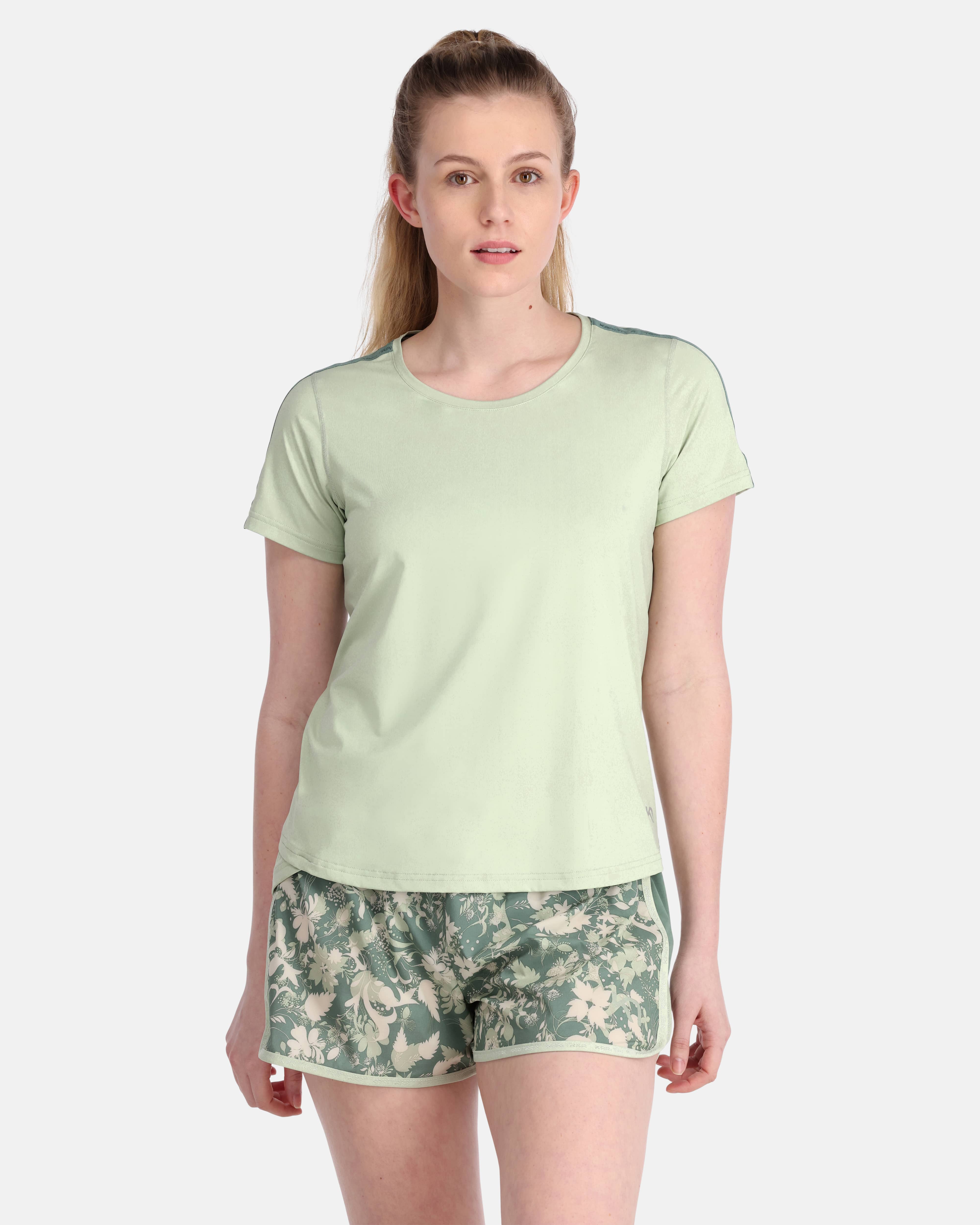 Ella Base Layer Half Zip - Light Green