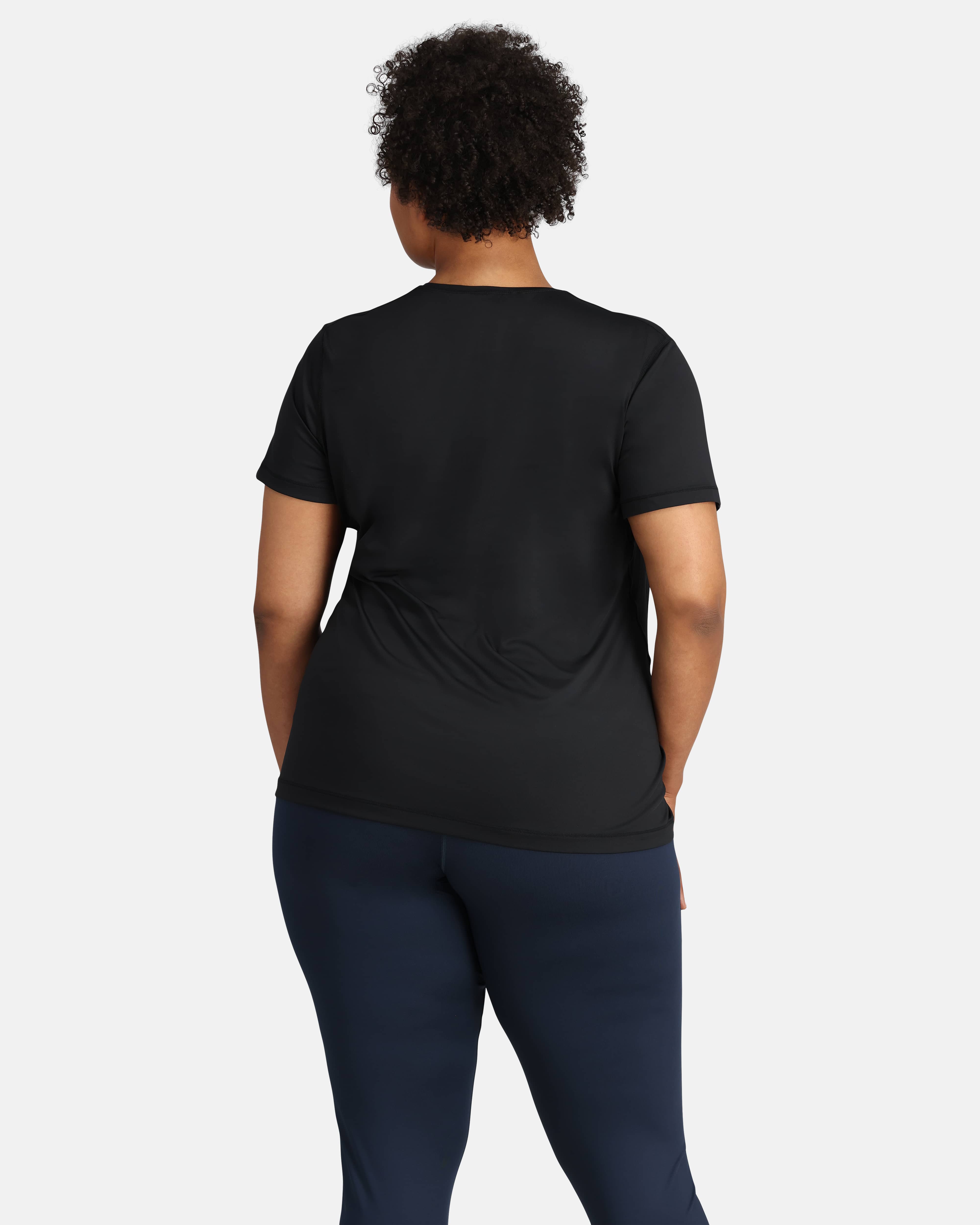 Nora 2.0 Tee Plus Size - Black