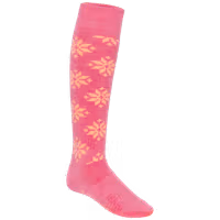 Rose Wool Ski Socks - 65% Merino Wool