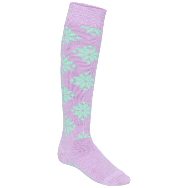 Rose Wool Ski Socks - 65% Merino Wool