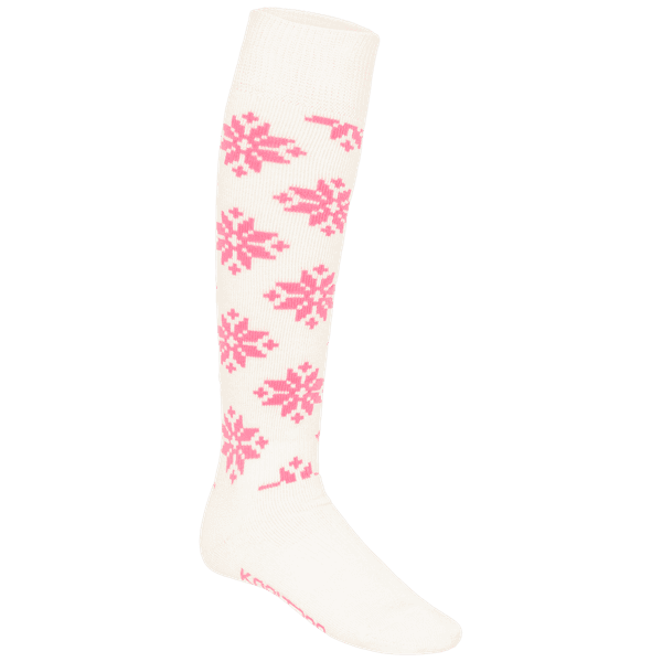 Rose Wool Ski Socks - 65% Merino Wool