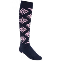 Rose Wool Ski Socks - 65% Merino Wool