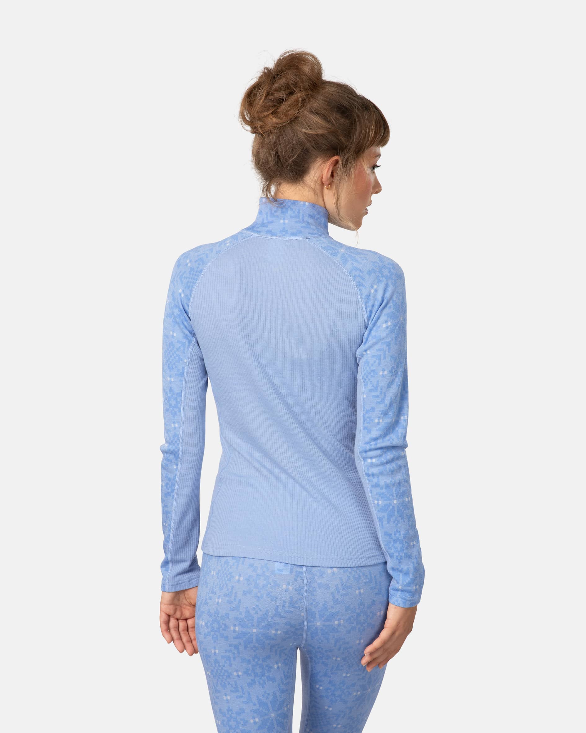 Edith Half Zip - IRIS Blue