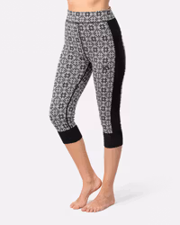 Rose High Waist Capri