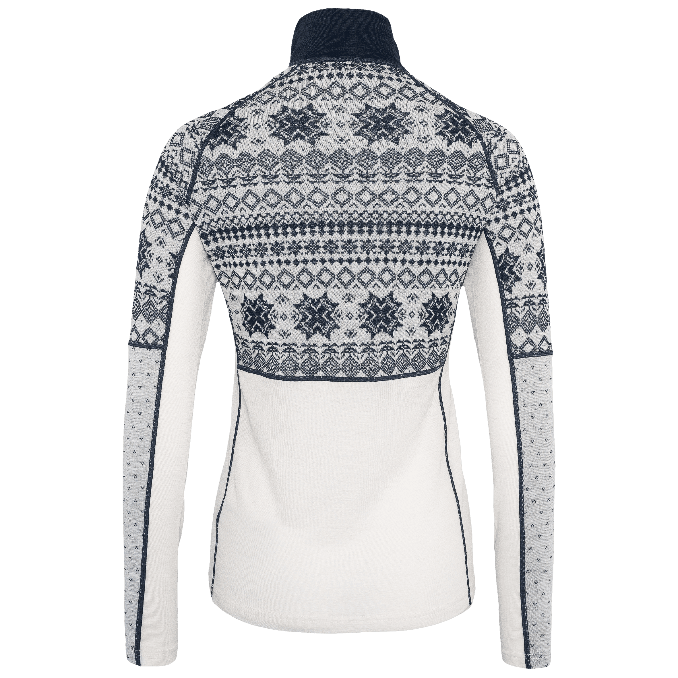 Vilma Half Zip - Natural White