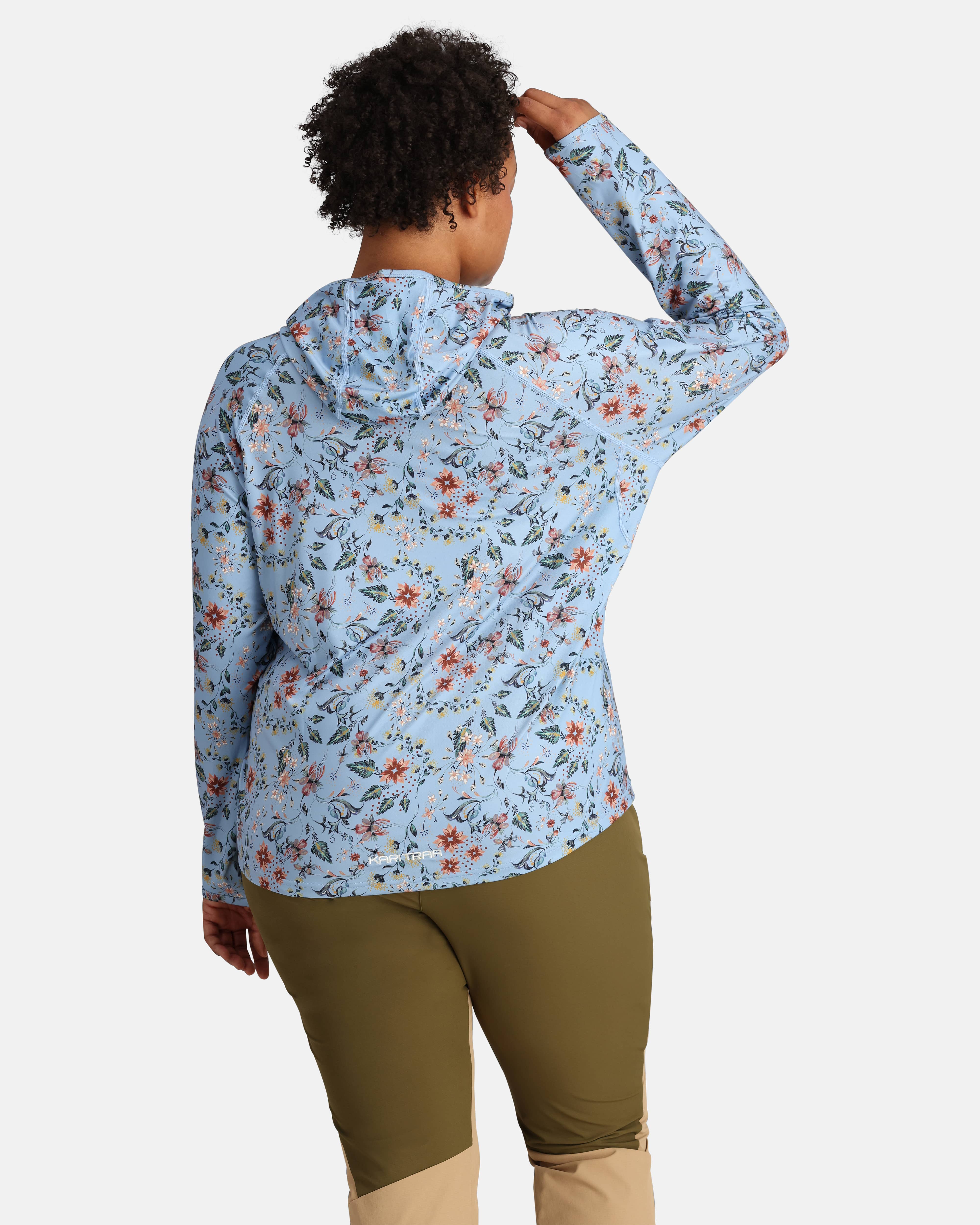 Sanne Sunshirt Plus Size - Pastel Light Blue