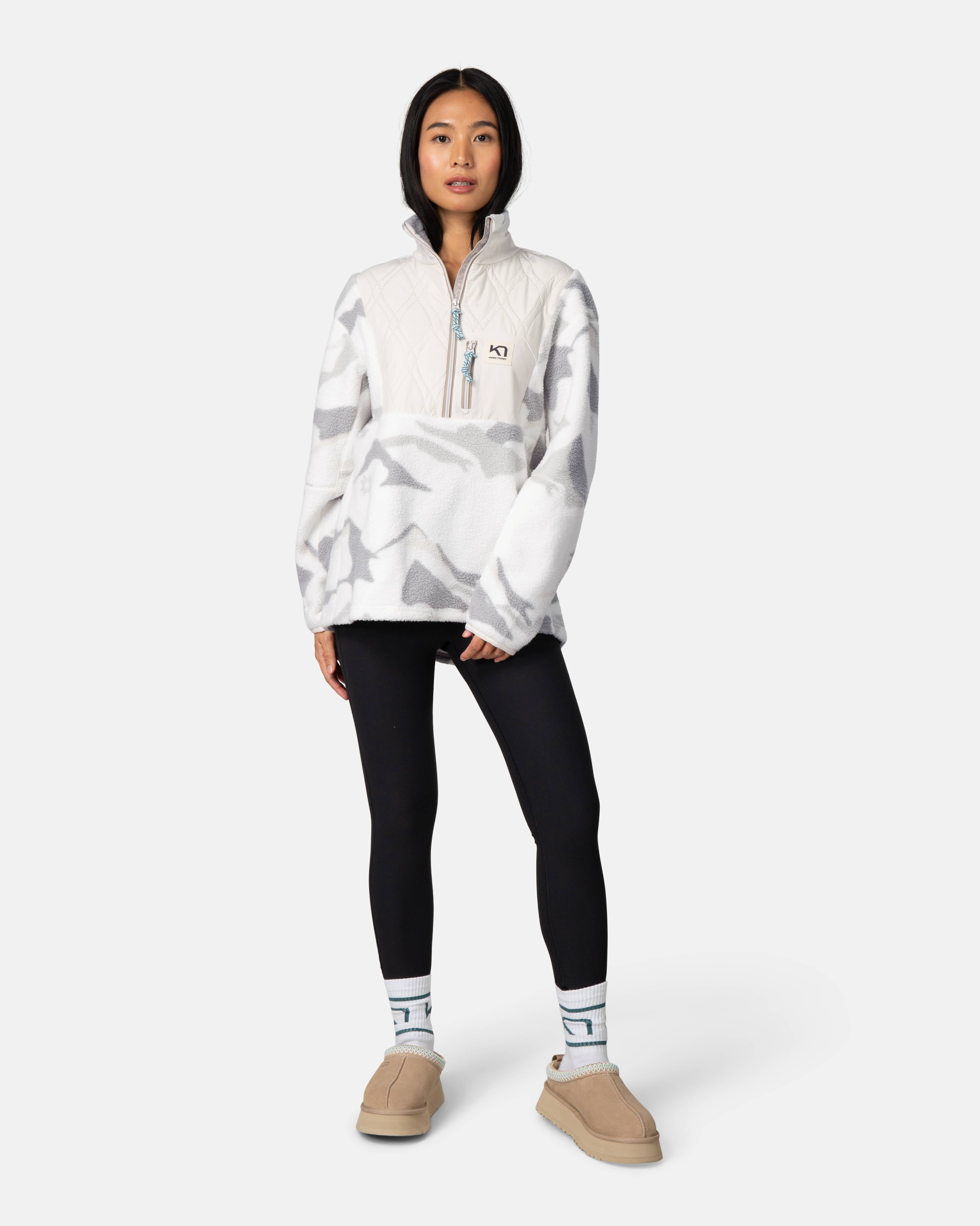 Røthe Half Zip - Bright White