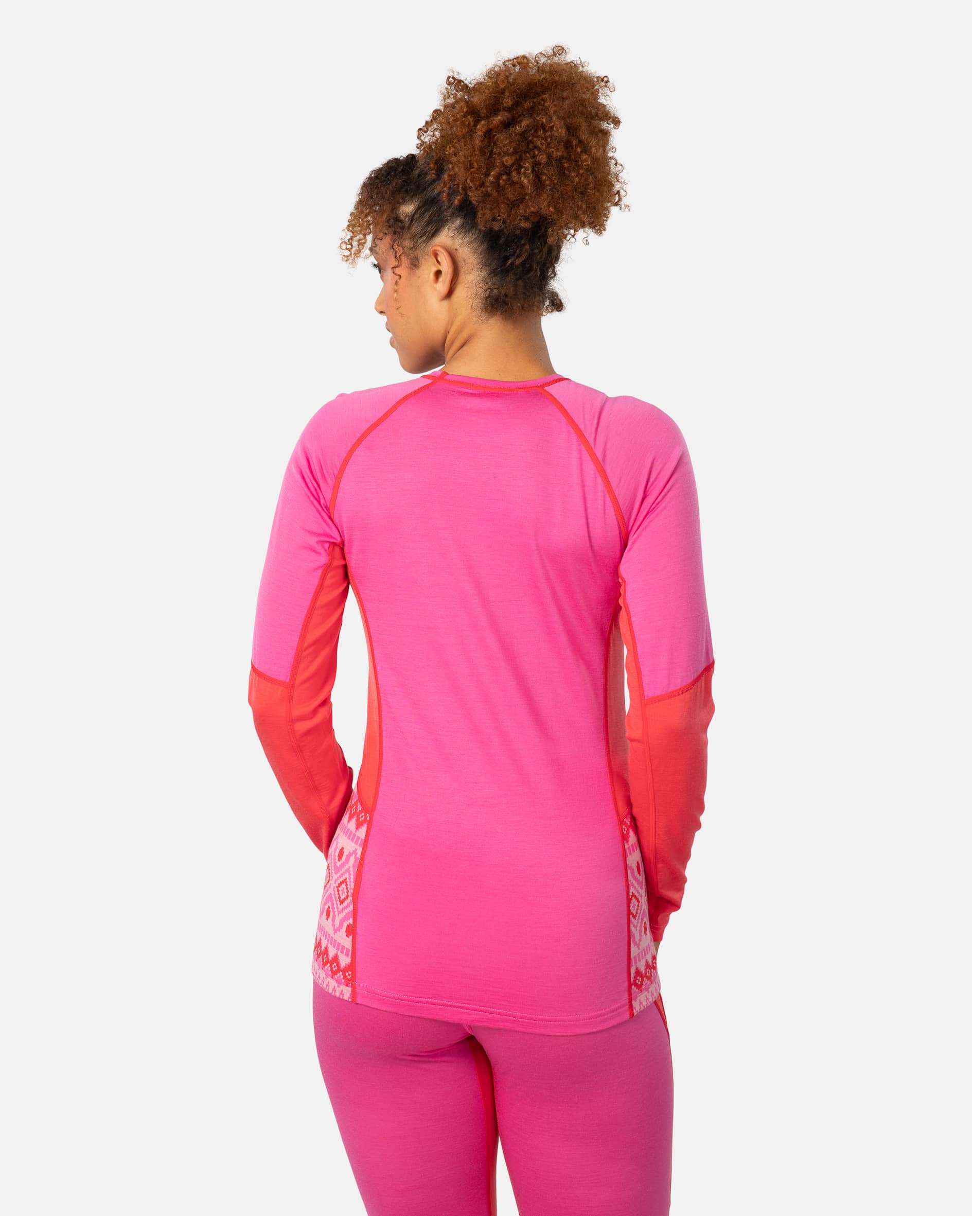 Malia Long Sleeve - Bright Pink
