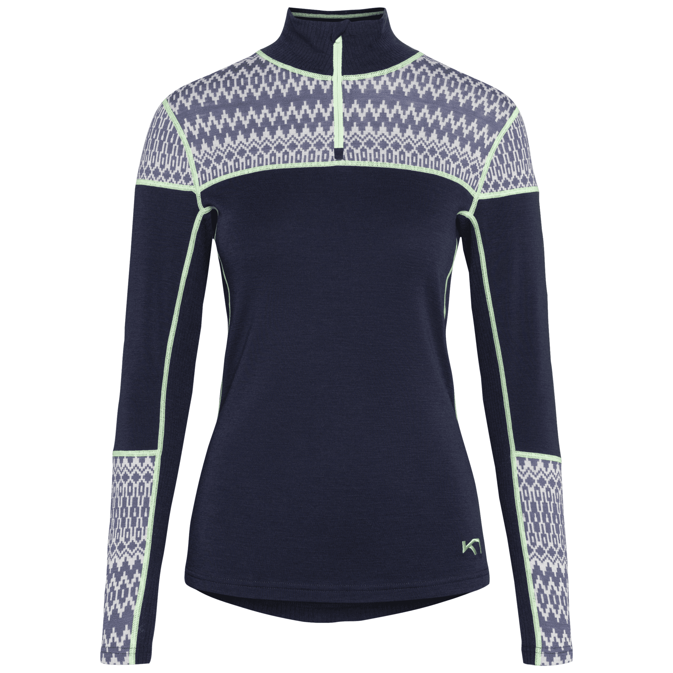 Sara Half-Zip - Royal