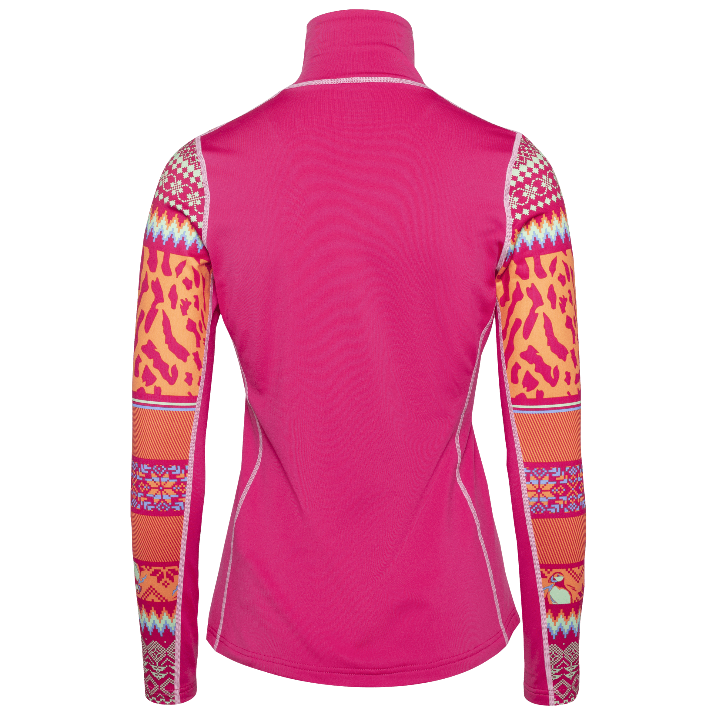 Lilja Half Zip - Berry Pink