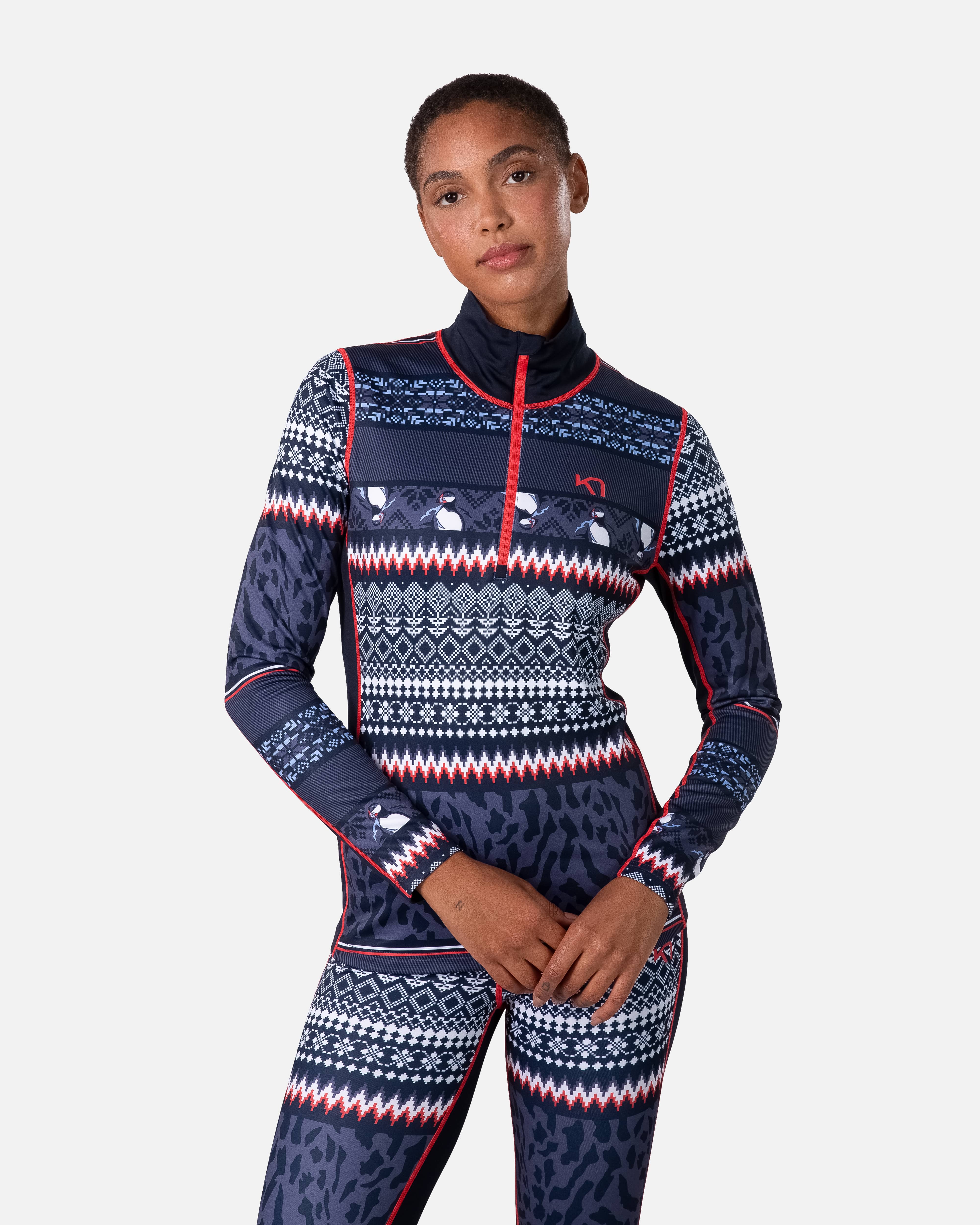 Lilja Half-Zip - Royal