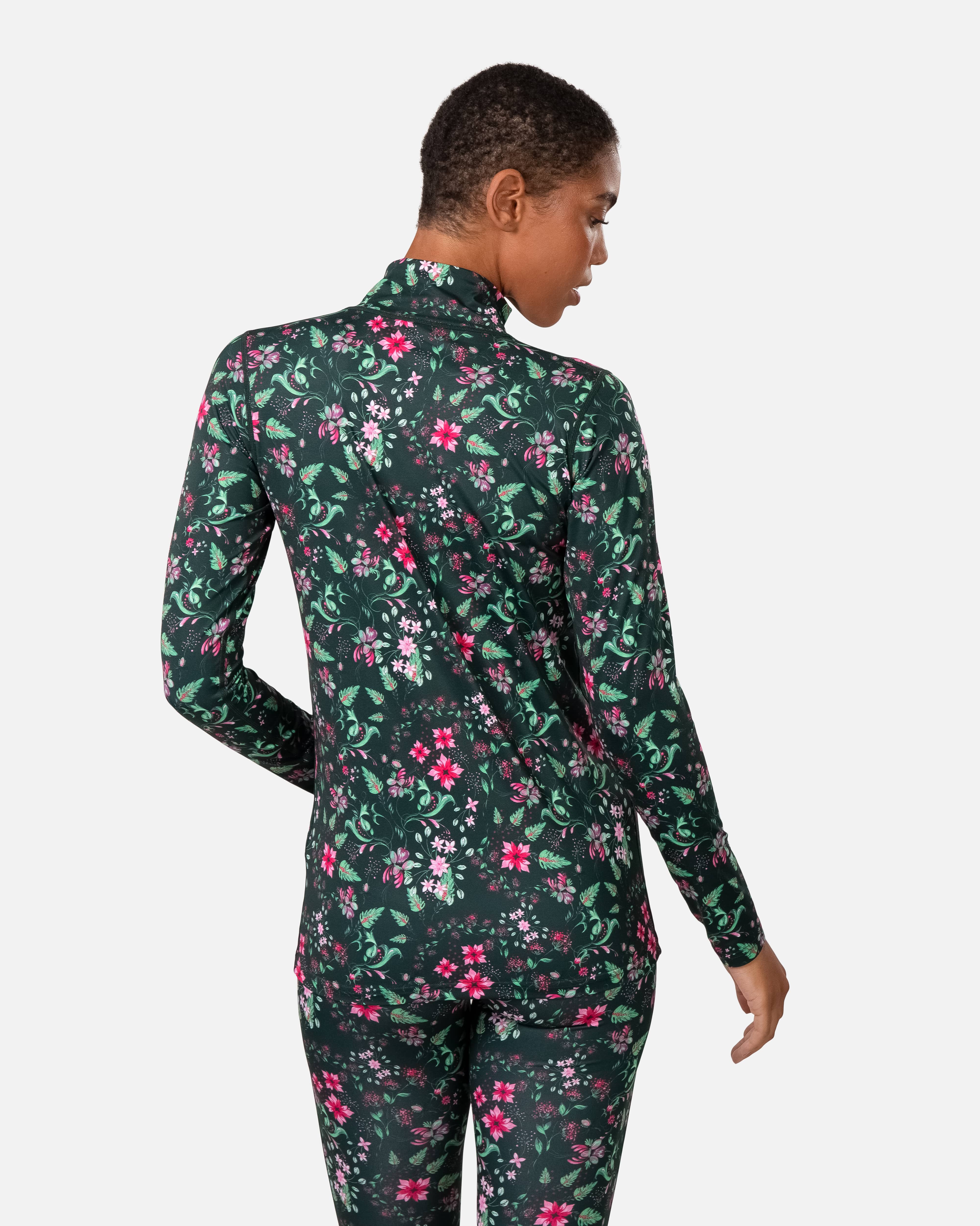 Fryd Half Zip - Pine Green