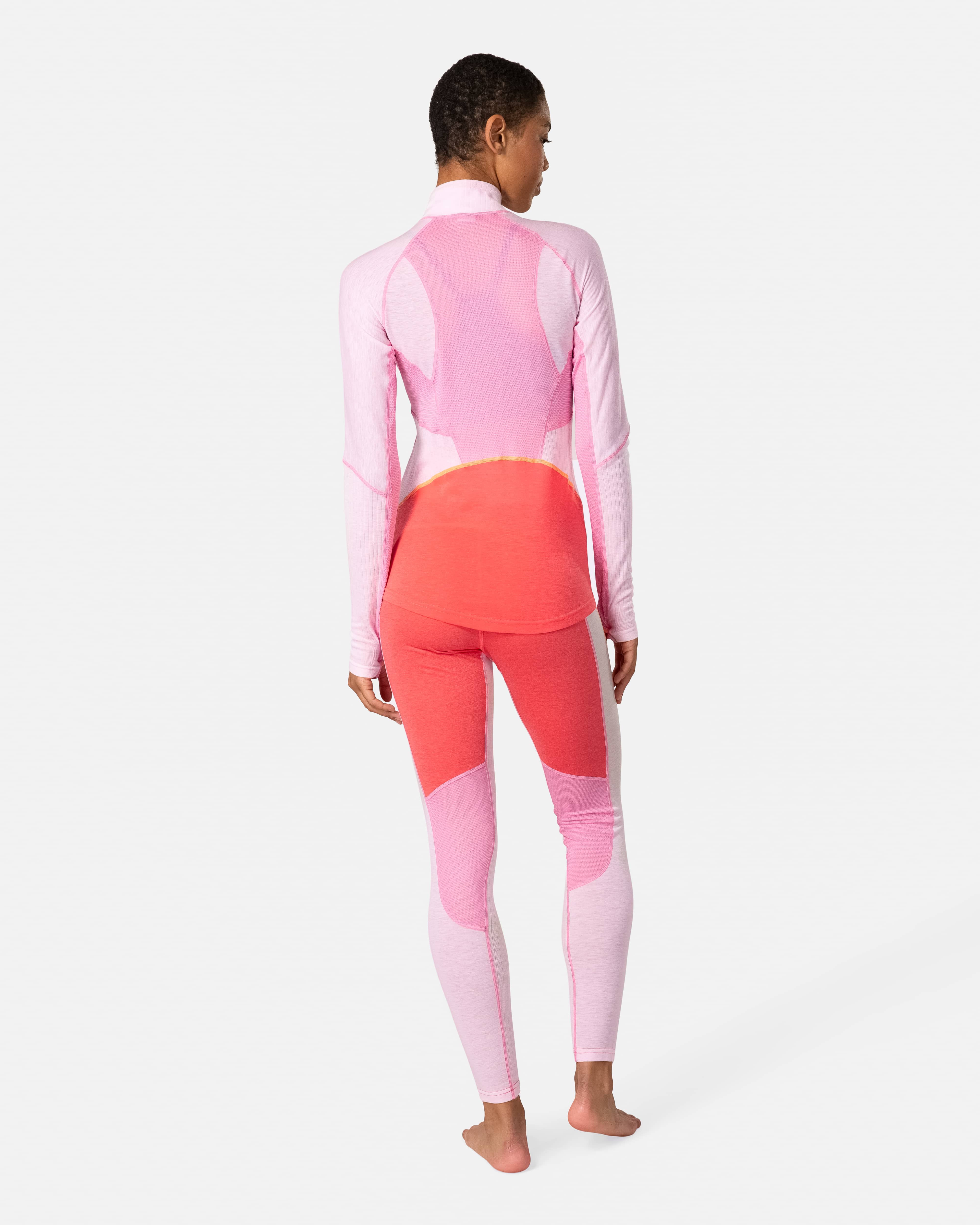Alma Half Zip - Candy Coral