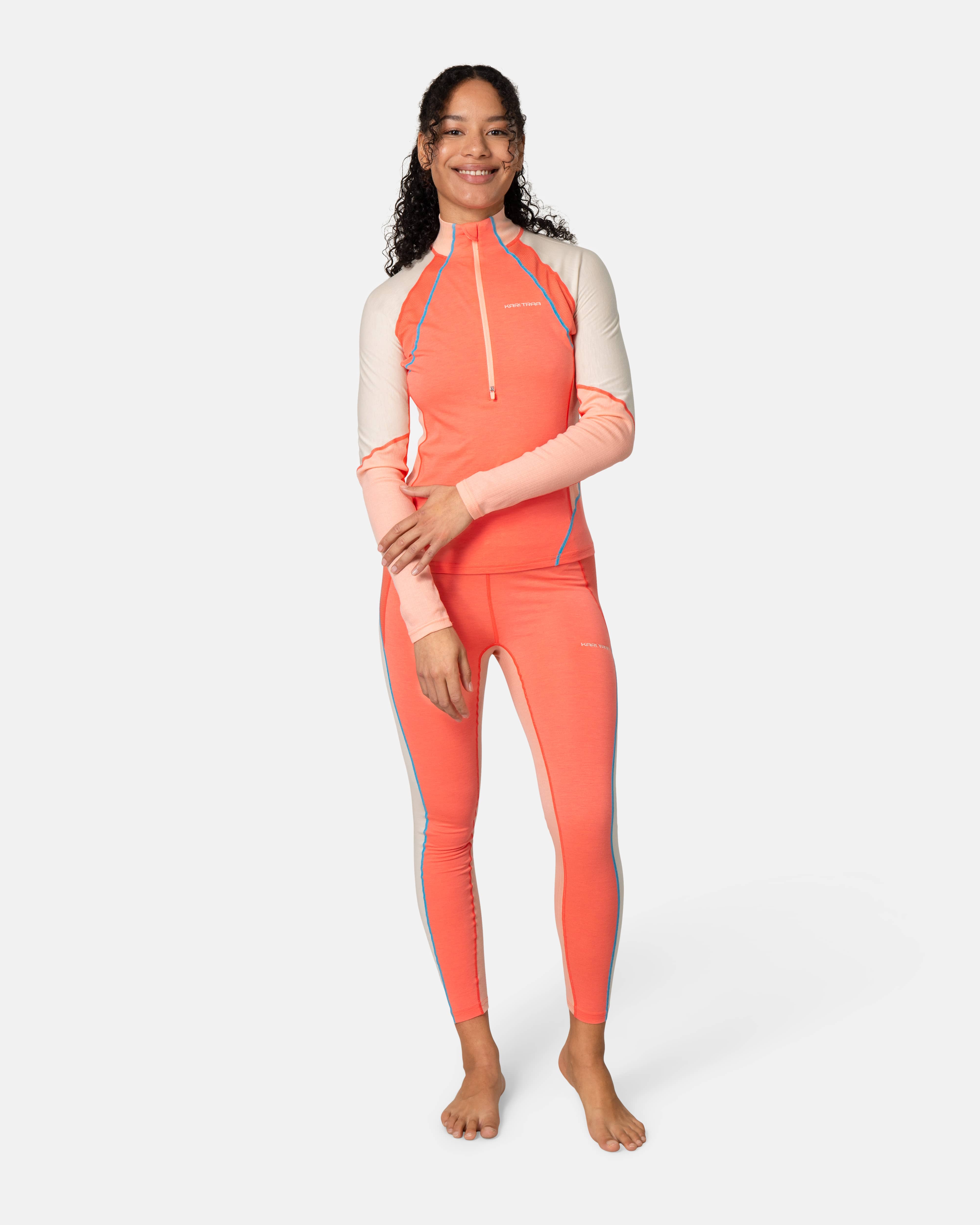 Alma Half Zip - CORAL