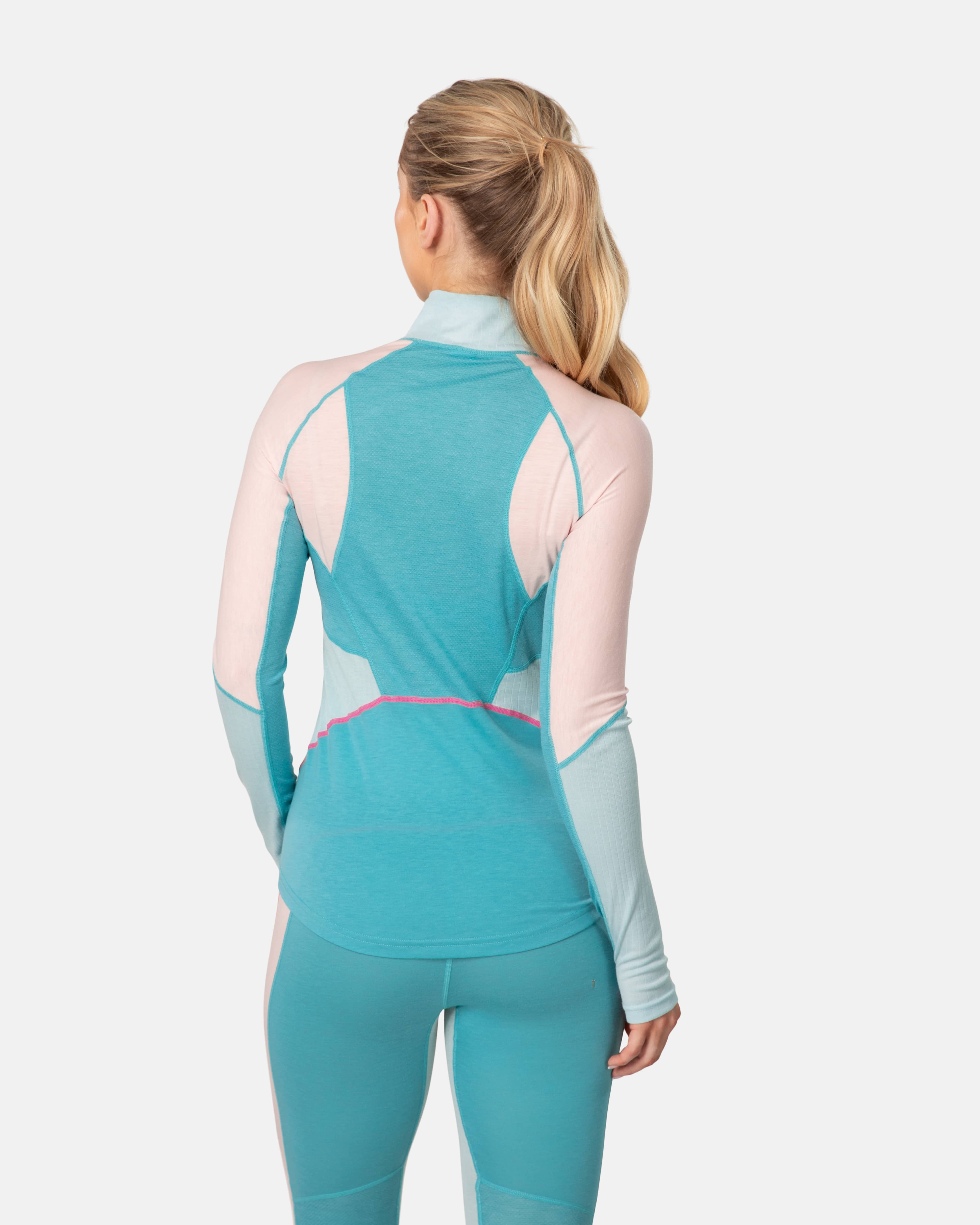 Alma Half Zip - BLUE LAGOON