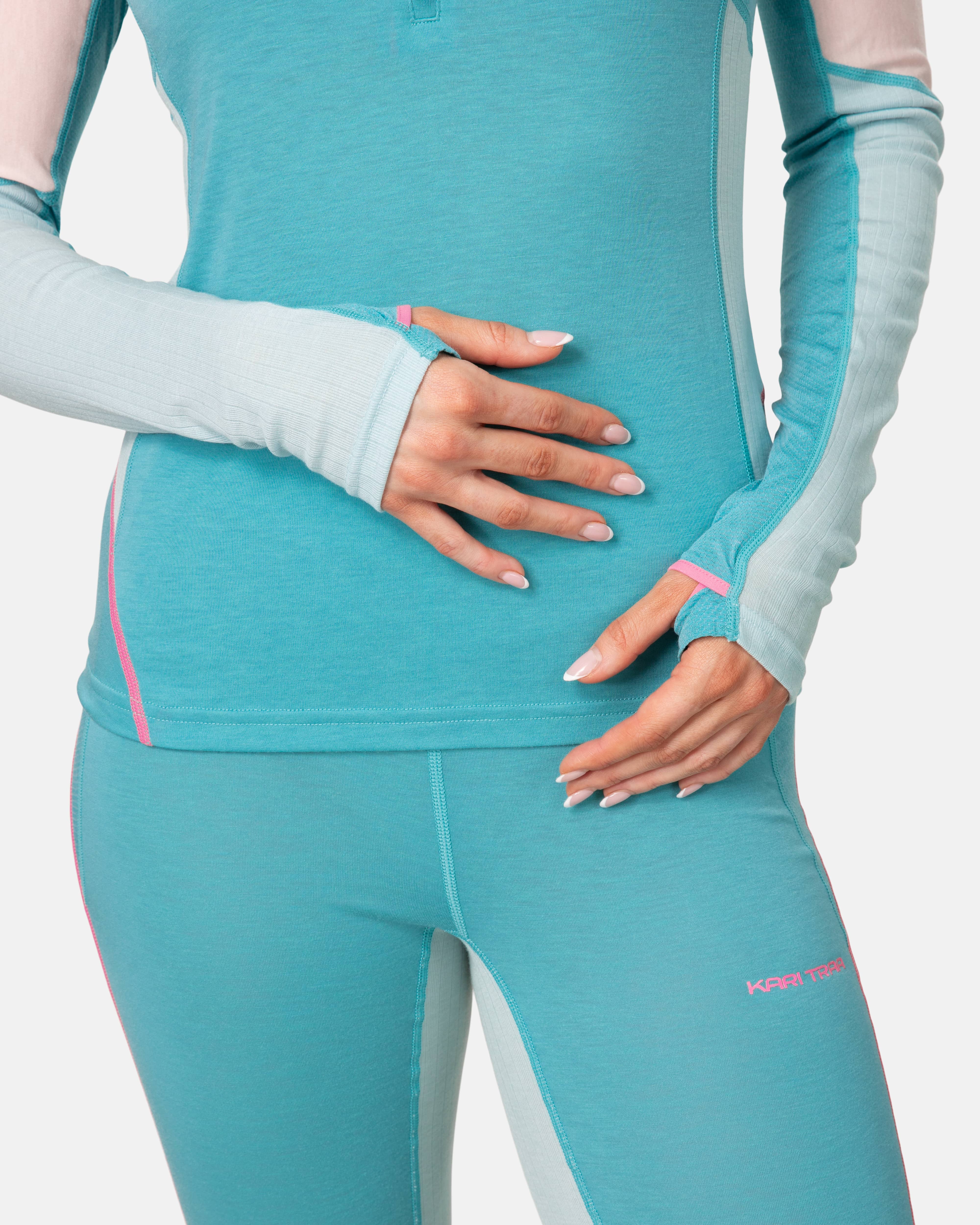 Alma Half Zip - BLUE LAGOON