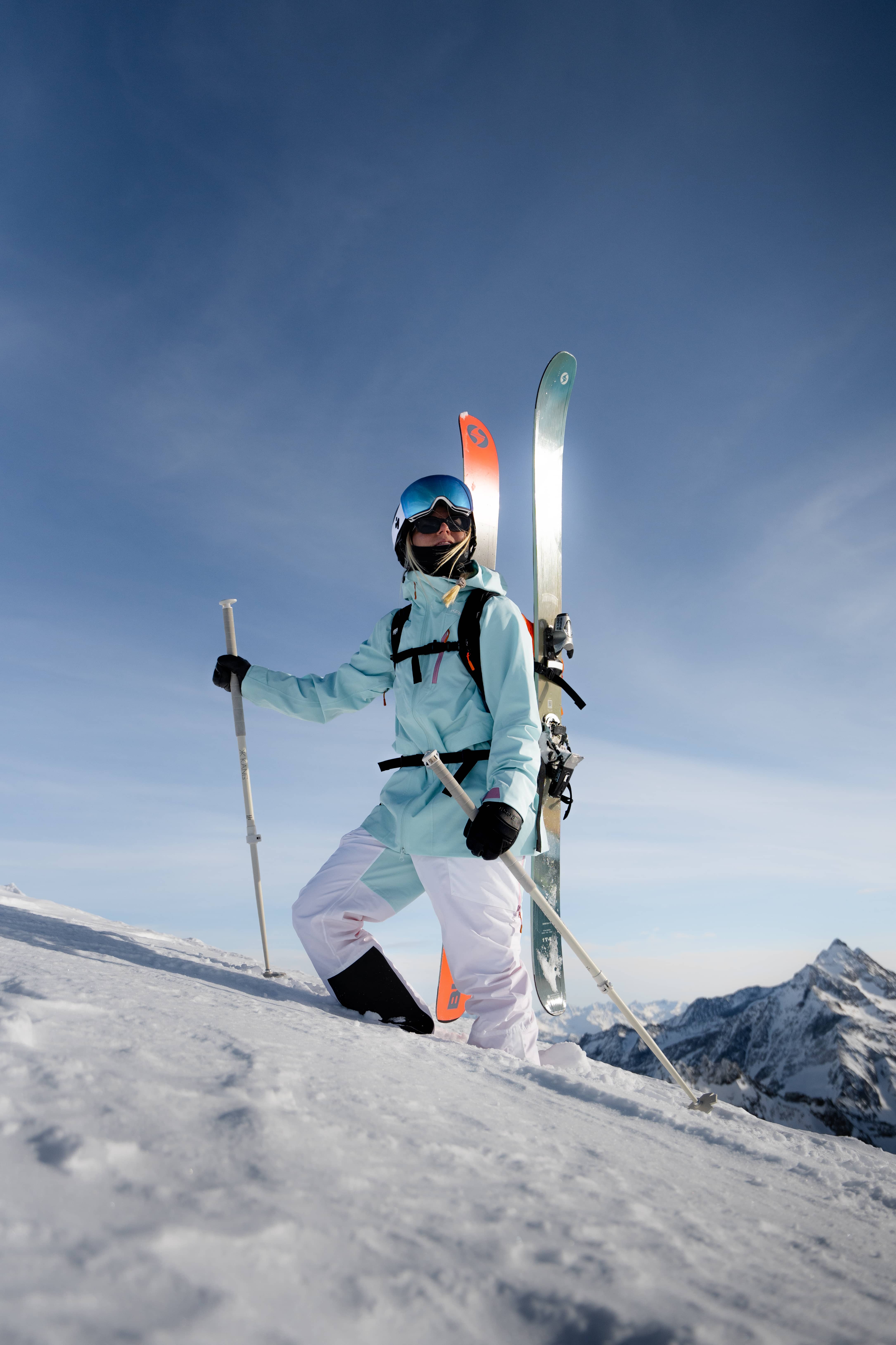 Johanne Ski Jacket - Bright Turquoise