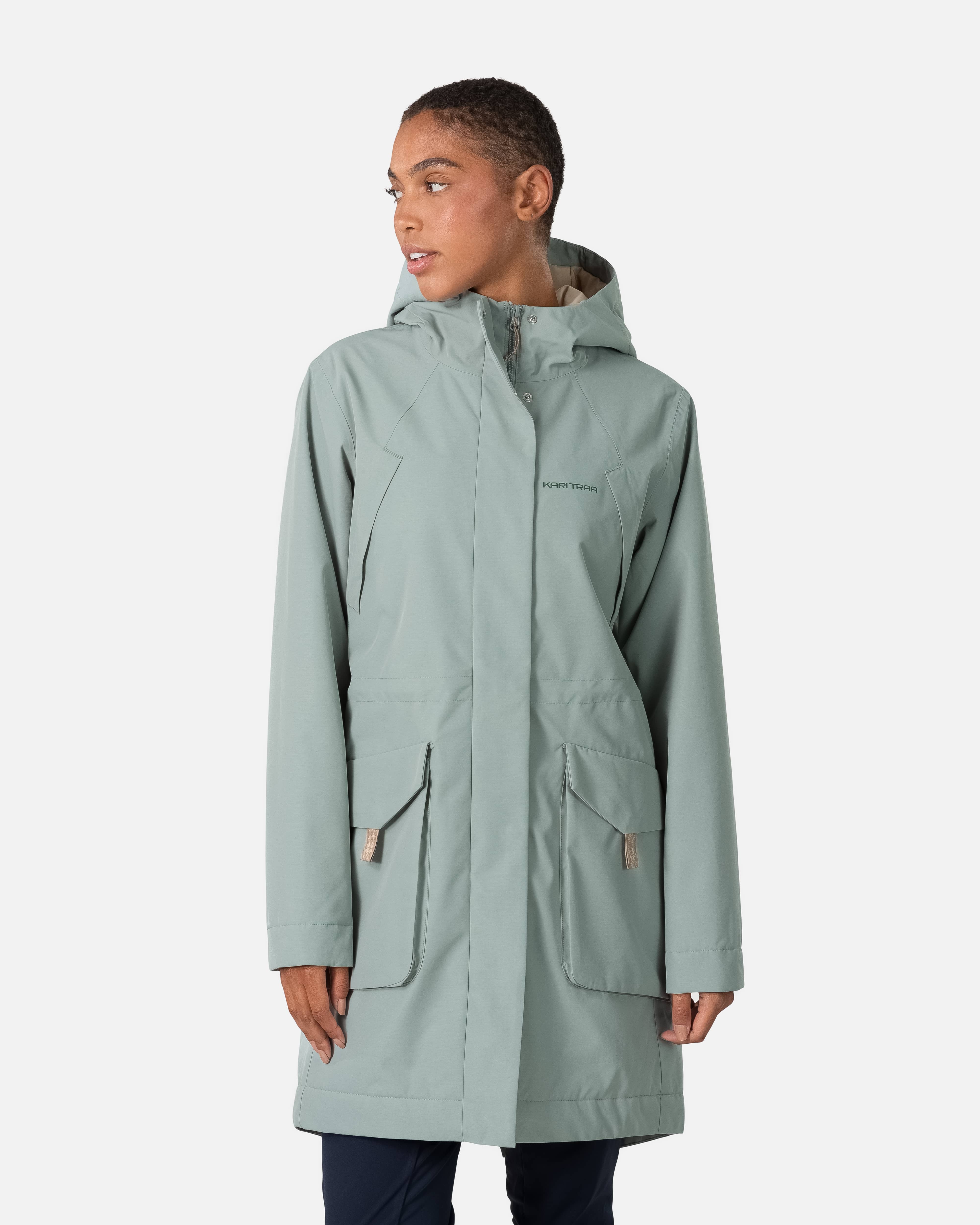 old mountain kakemono冬 Sage Green D-1 R Gore-Tex Windstopper Reversible Down Jacket Forest Green