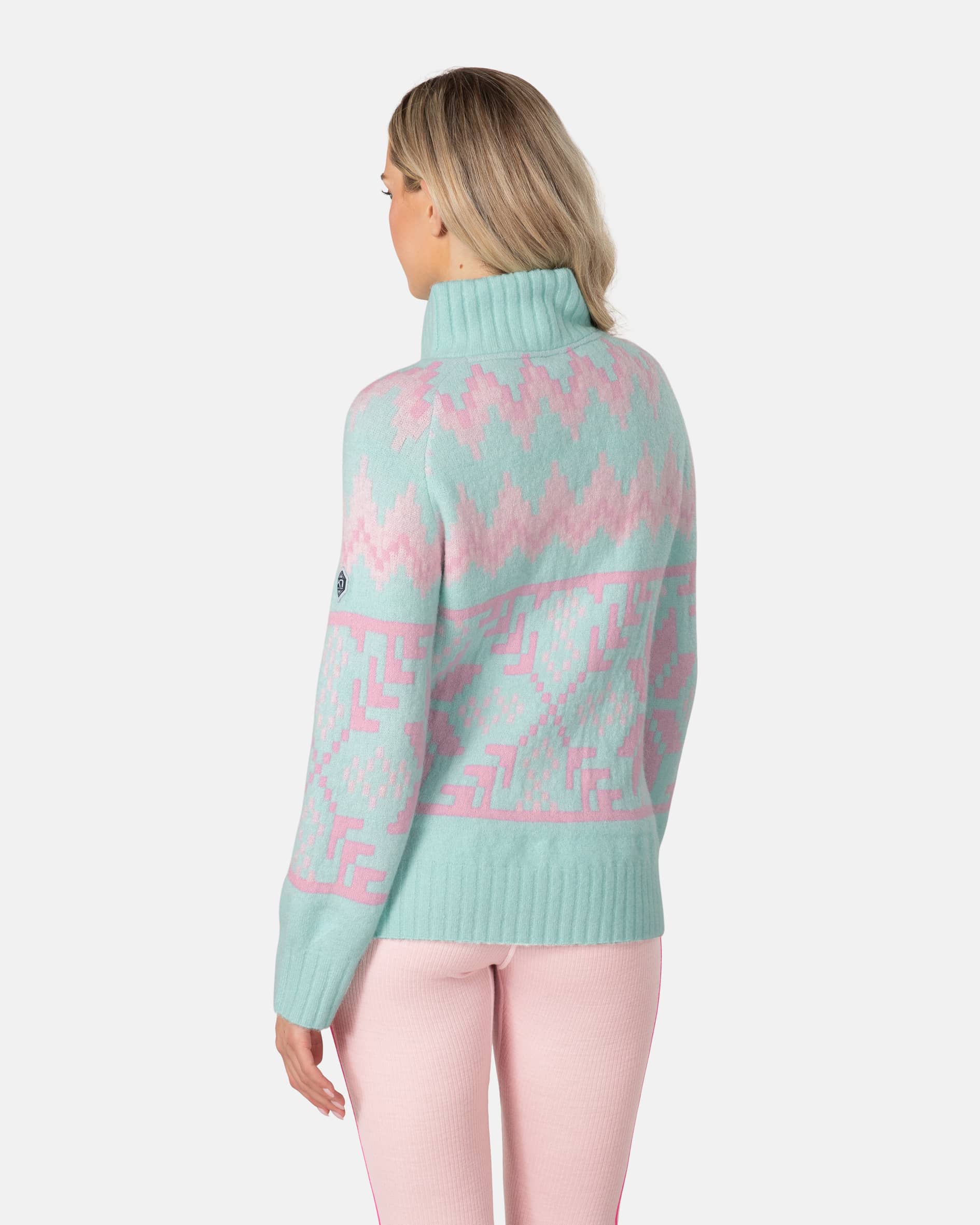 Amelia Knit - Bright Turquoise