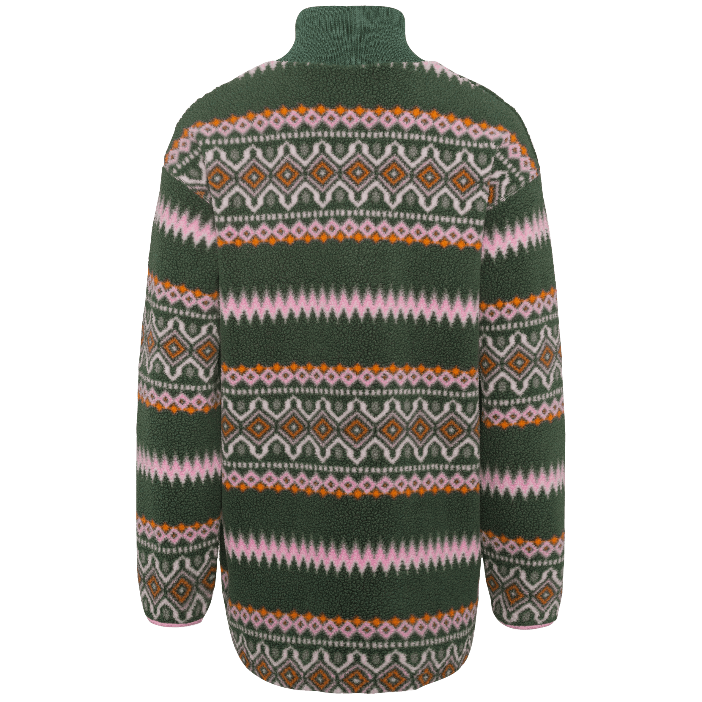 Ruthie Midlayer Half Zip - Thyme Green