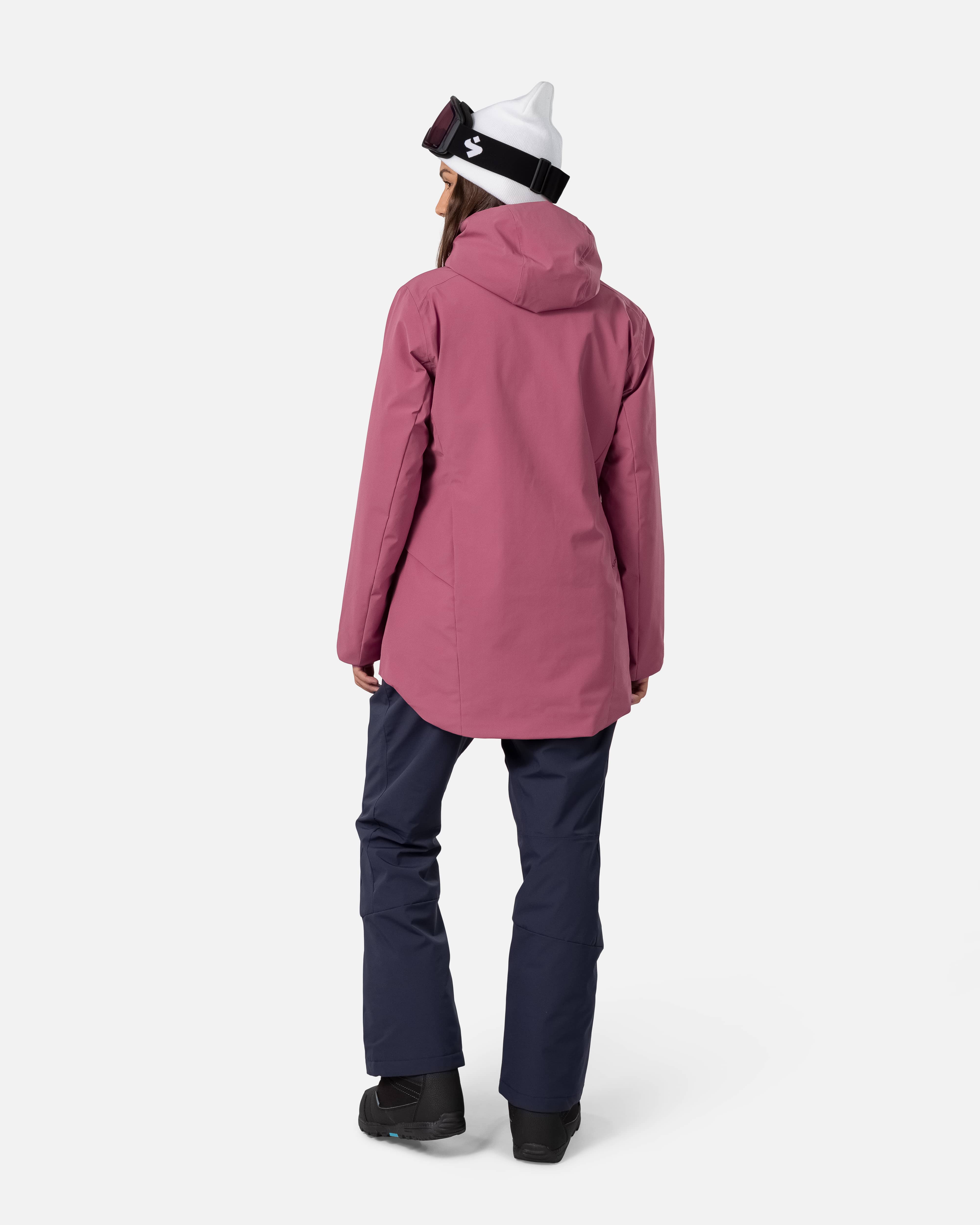 cornerstone 24aw フーディジャケット48 ローズ着用　ヌルース Therese Jacket - Plum