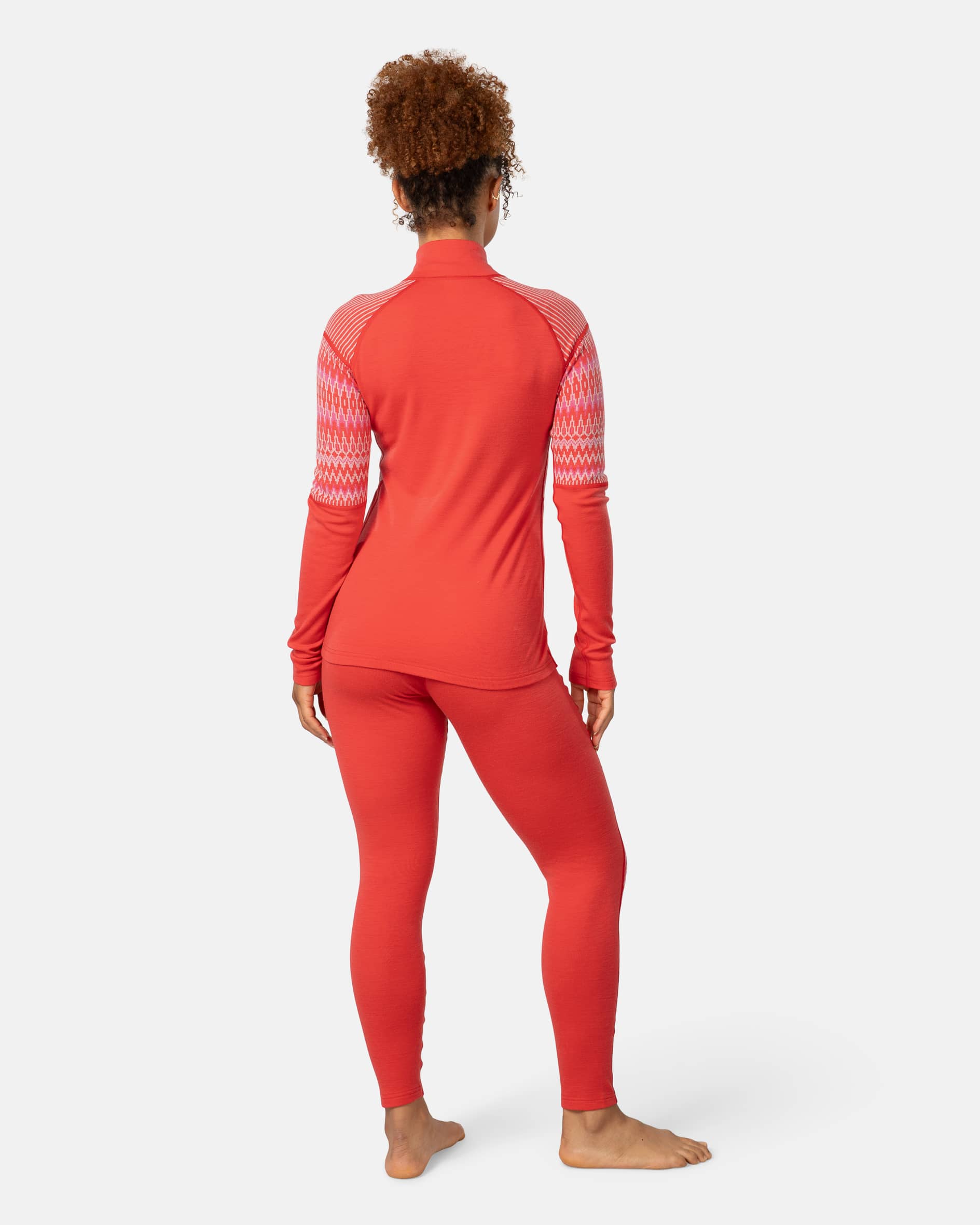 Silja 2.0 Half Zip - Heat Red
