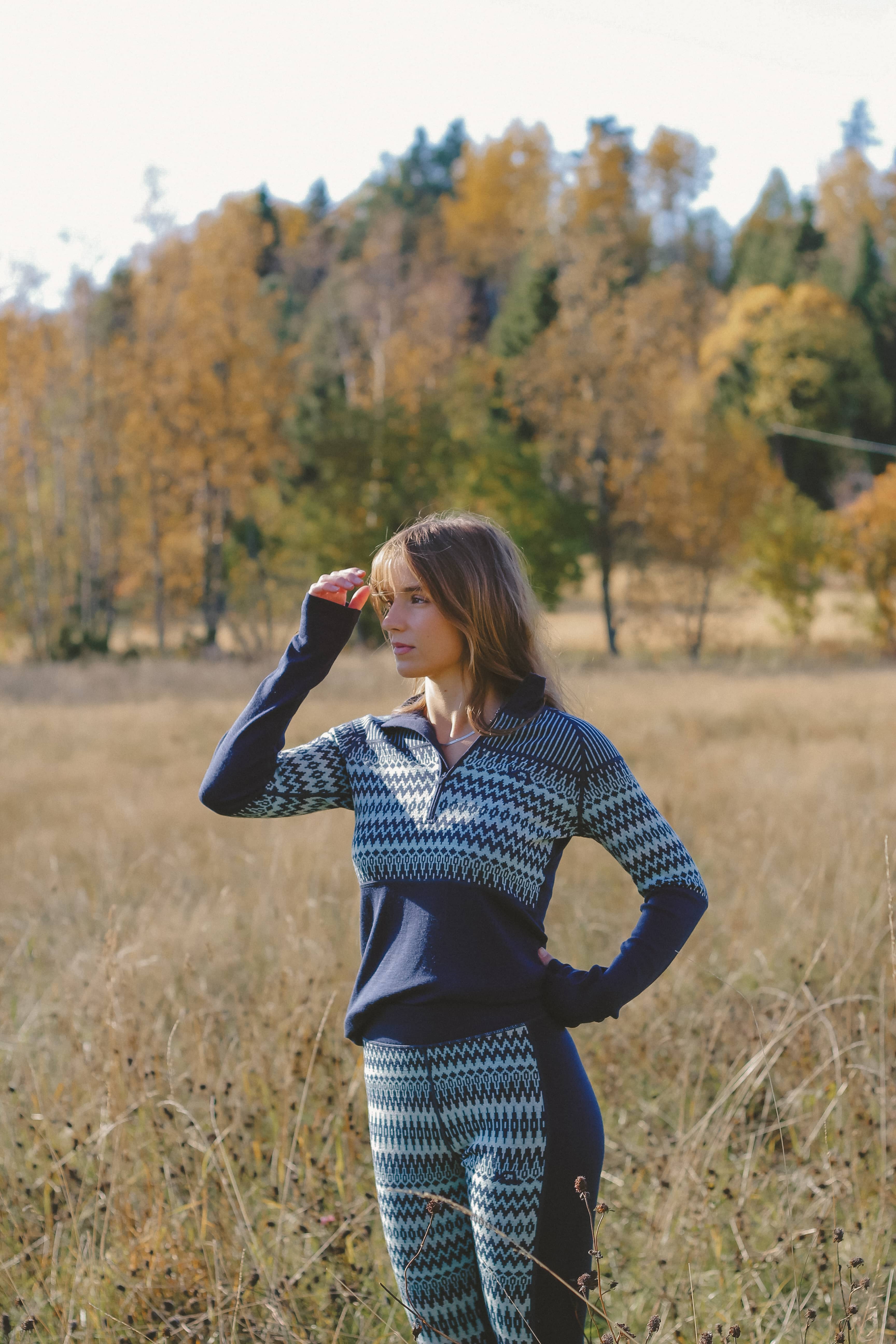 Silja 2.0 Half Zip - Dark Navy Blue