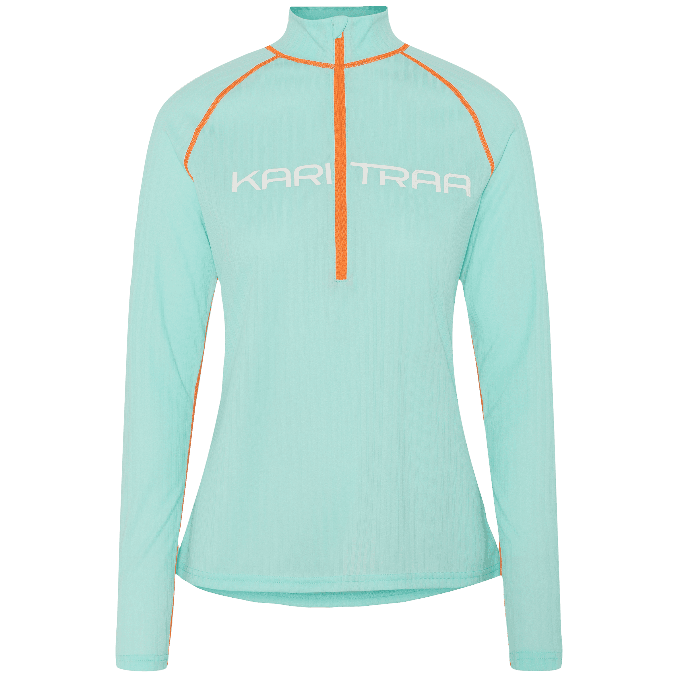 Ella Base Layer Half Zip - Bright Turquoise