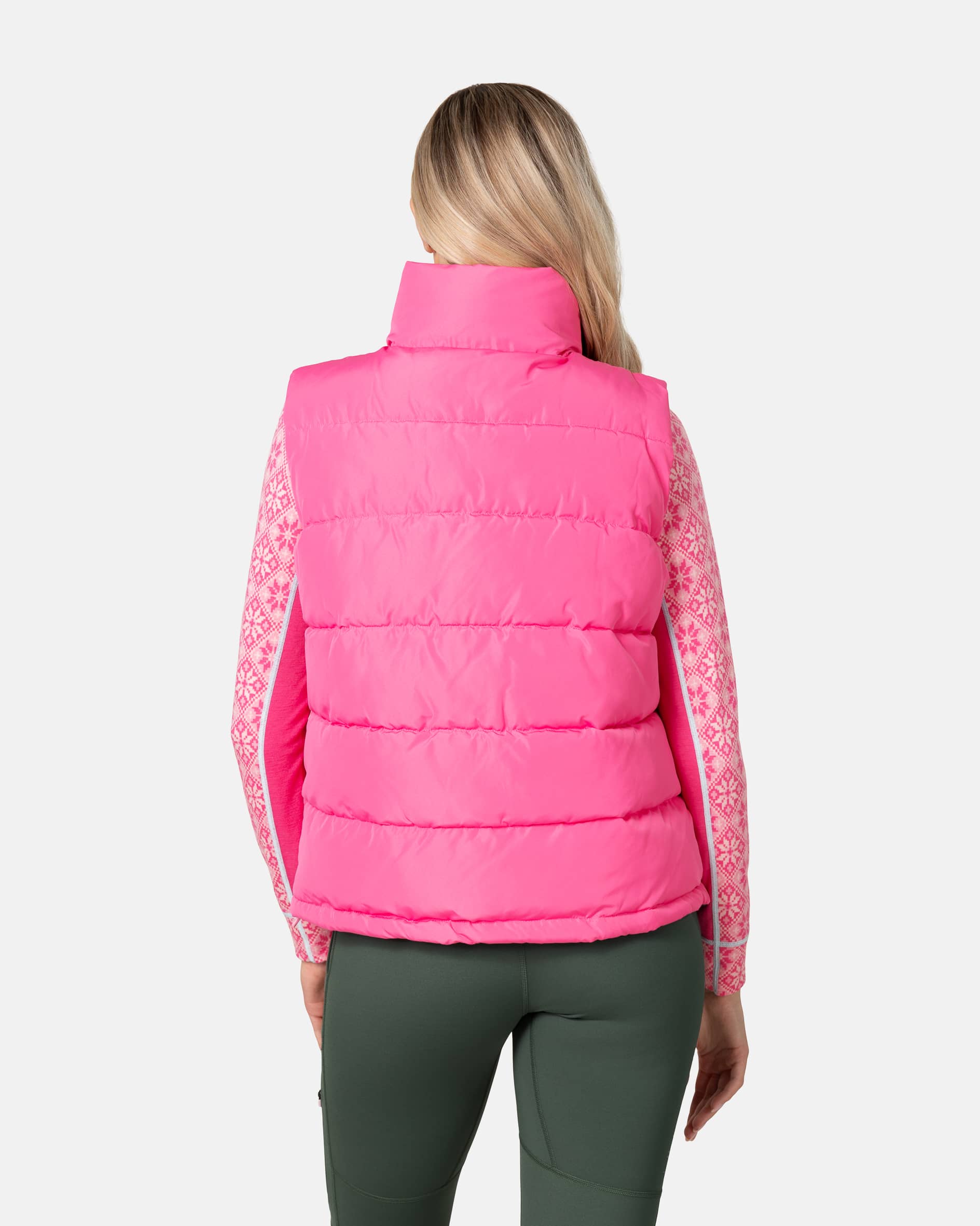 Linn Vest - Bright Pink