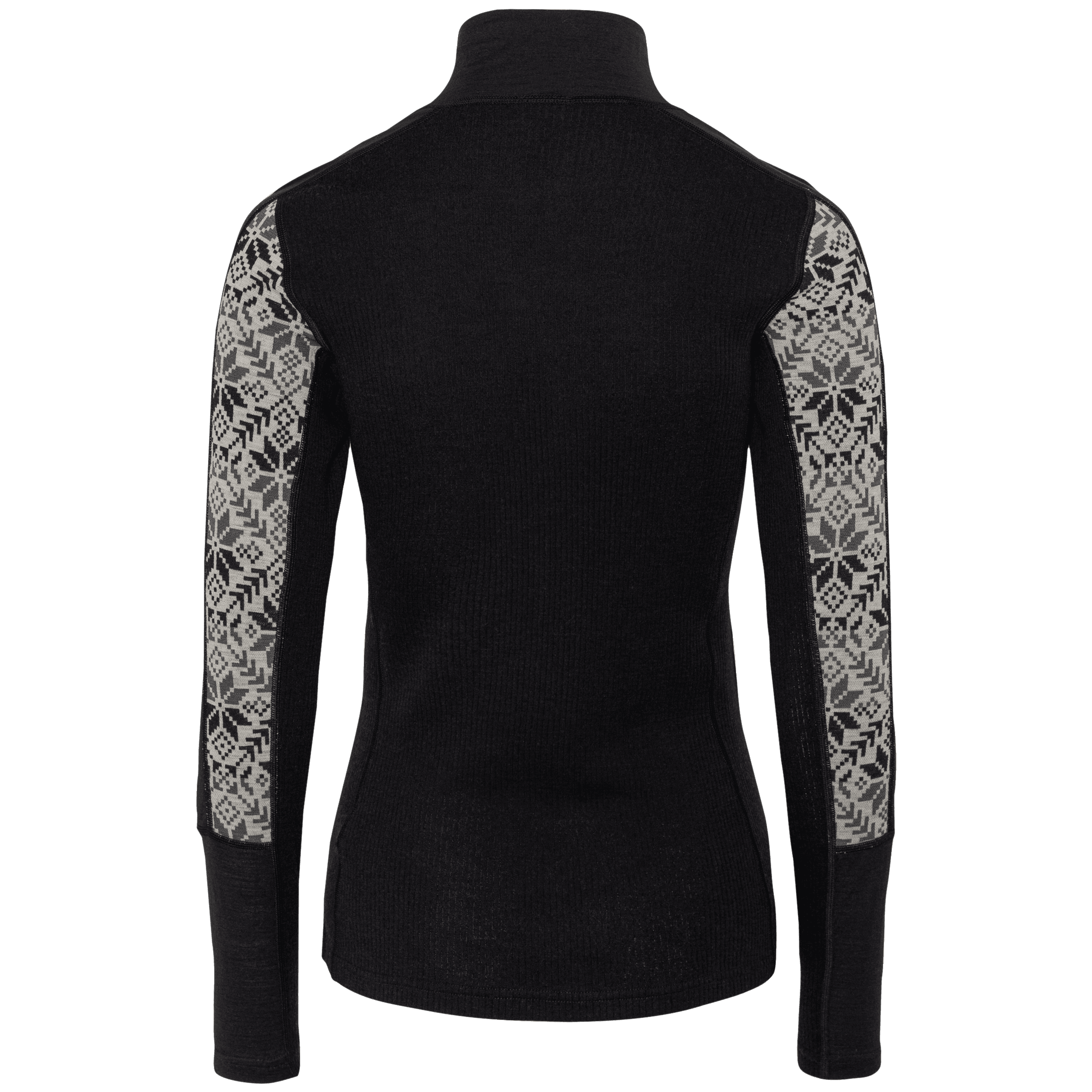 Anna Half Zip - Black