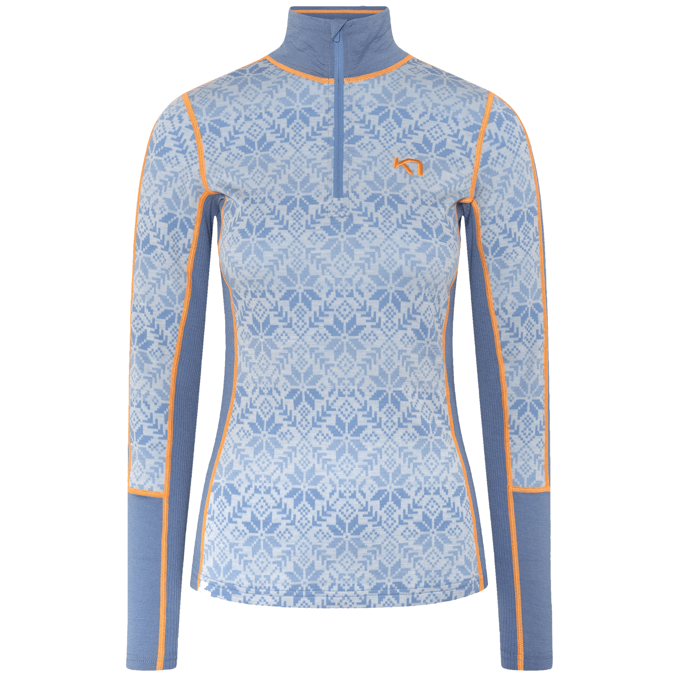 Anna Half Zip - Sea