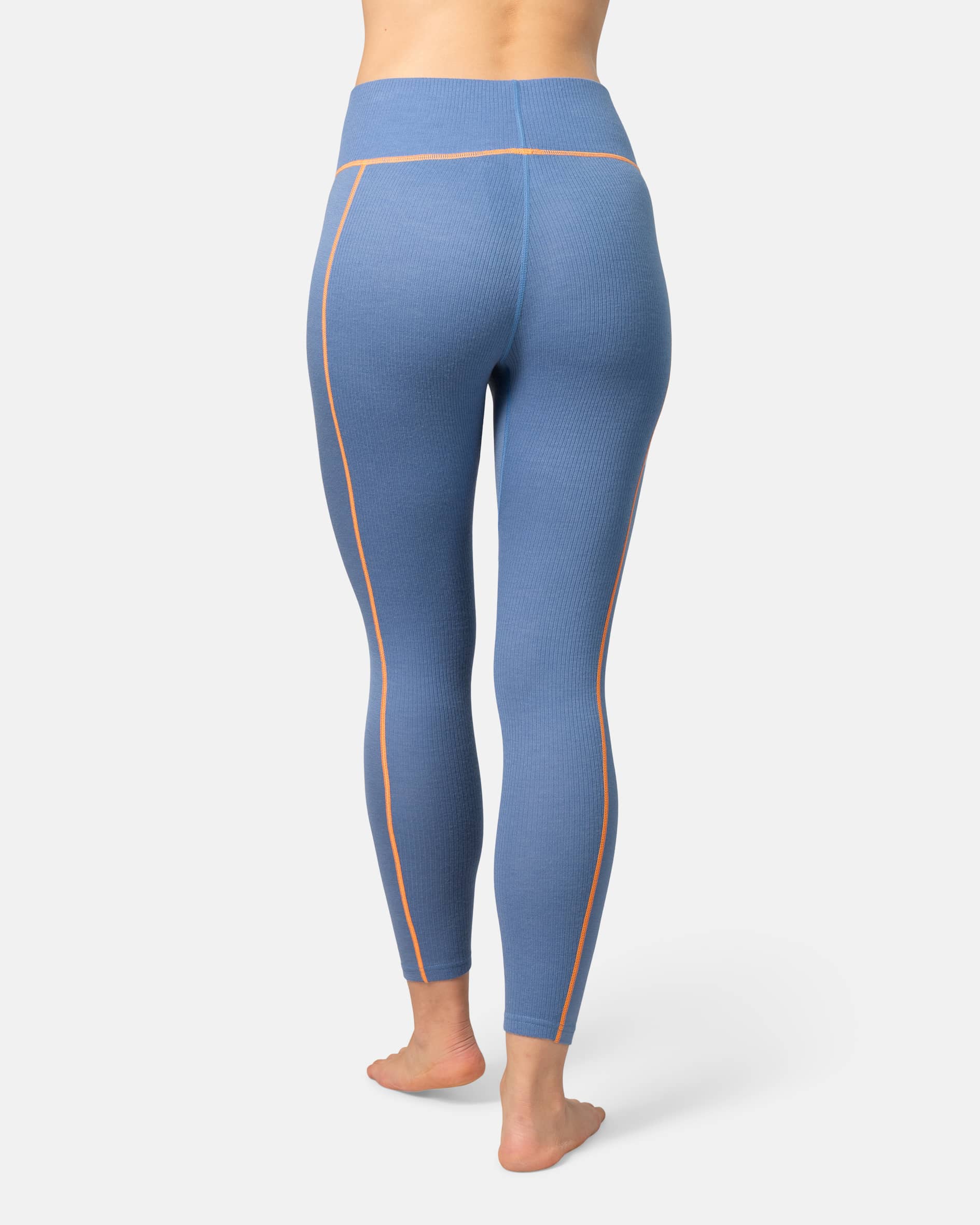 Anna High Waist Base Layer Pants - Sea