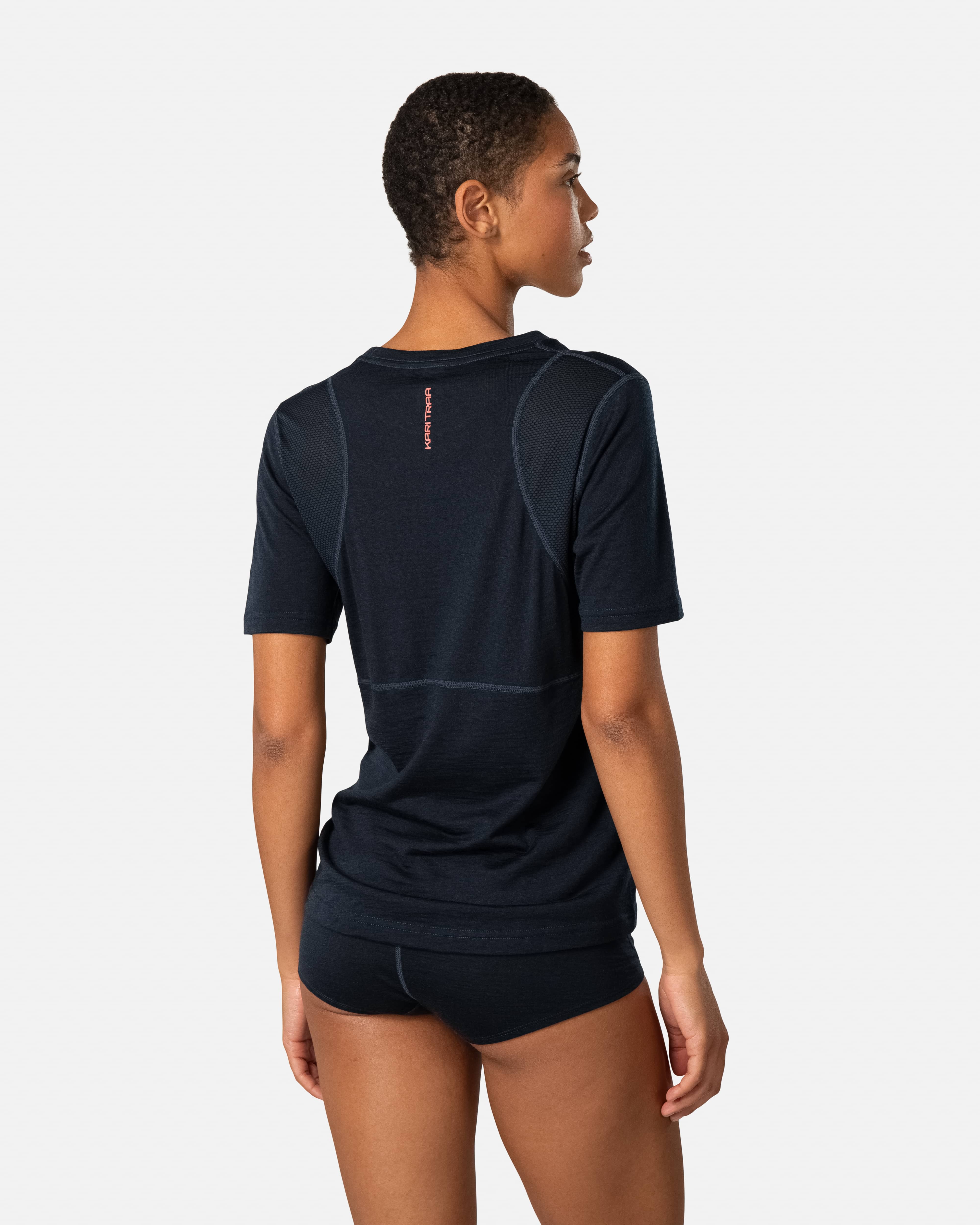 Embla Wool Tee - Royal